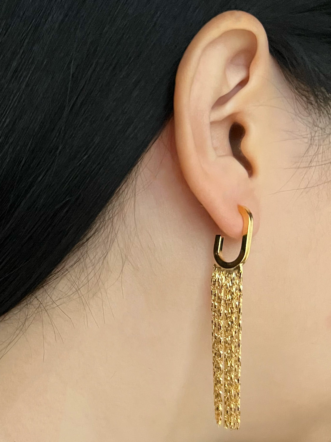 Festival Earrings   Gold model