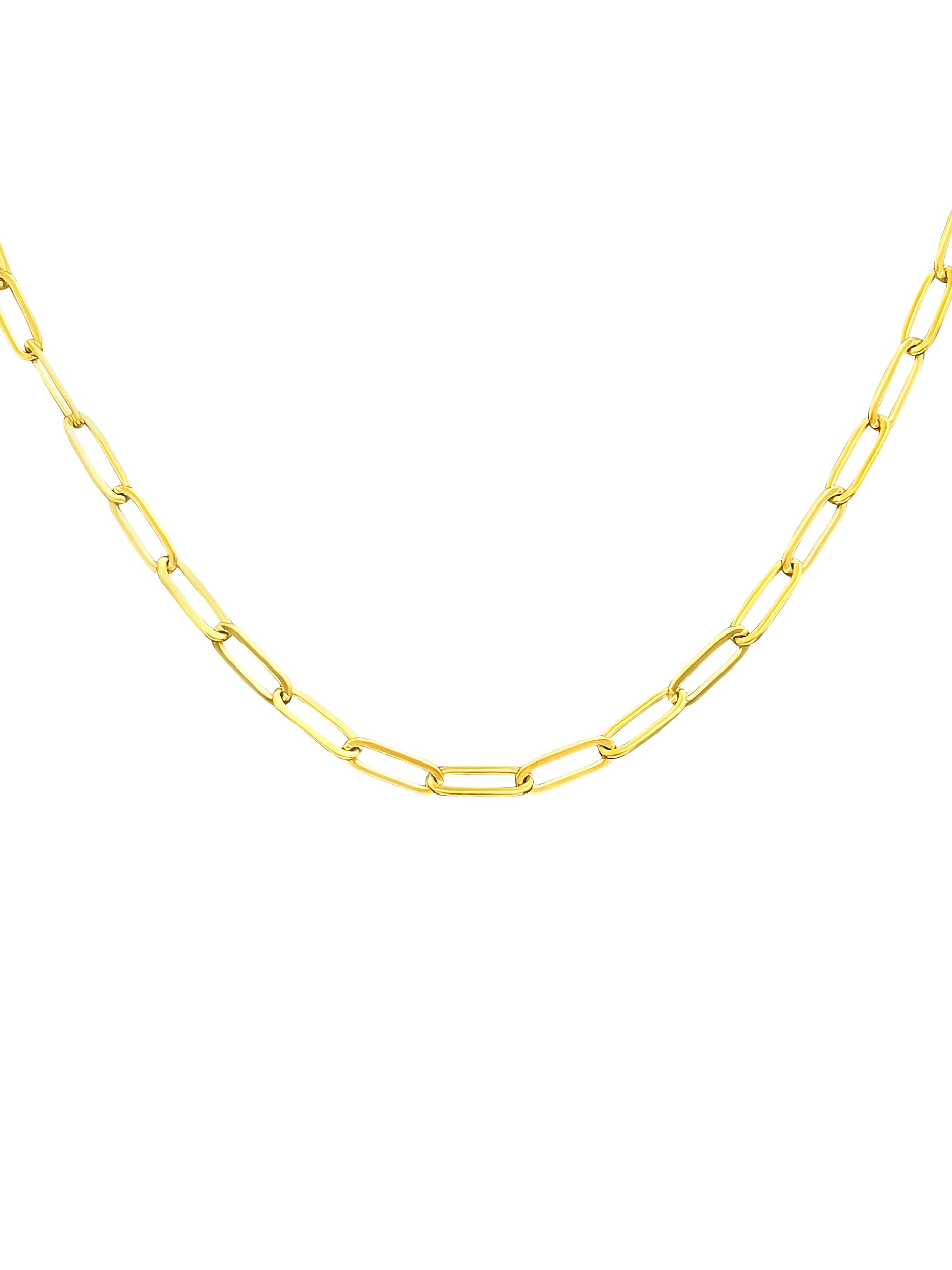Gabi Charm Necklace (Gold-Plated Stainless Steel)