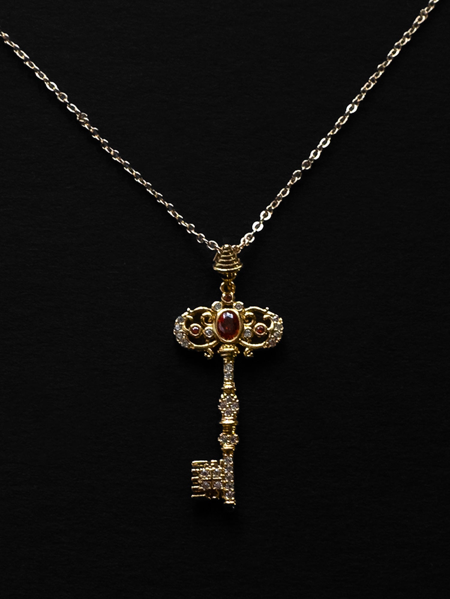 Intricate Key Necklace