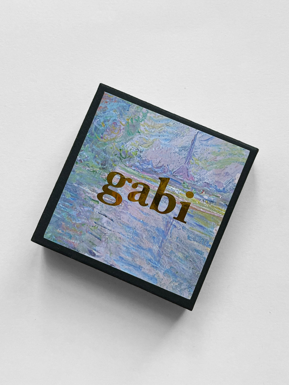 Gift Box Set of Paper Sleeve + Plastic Case - Black
