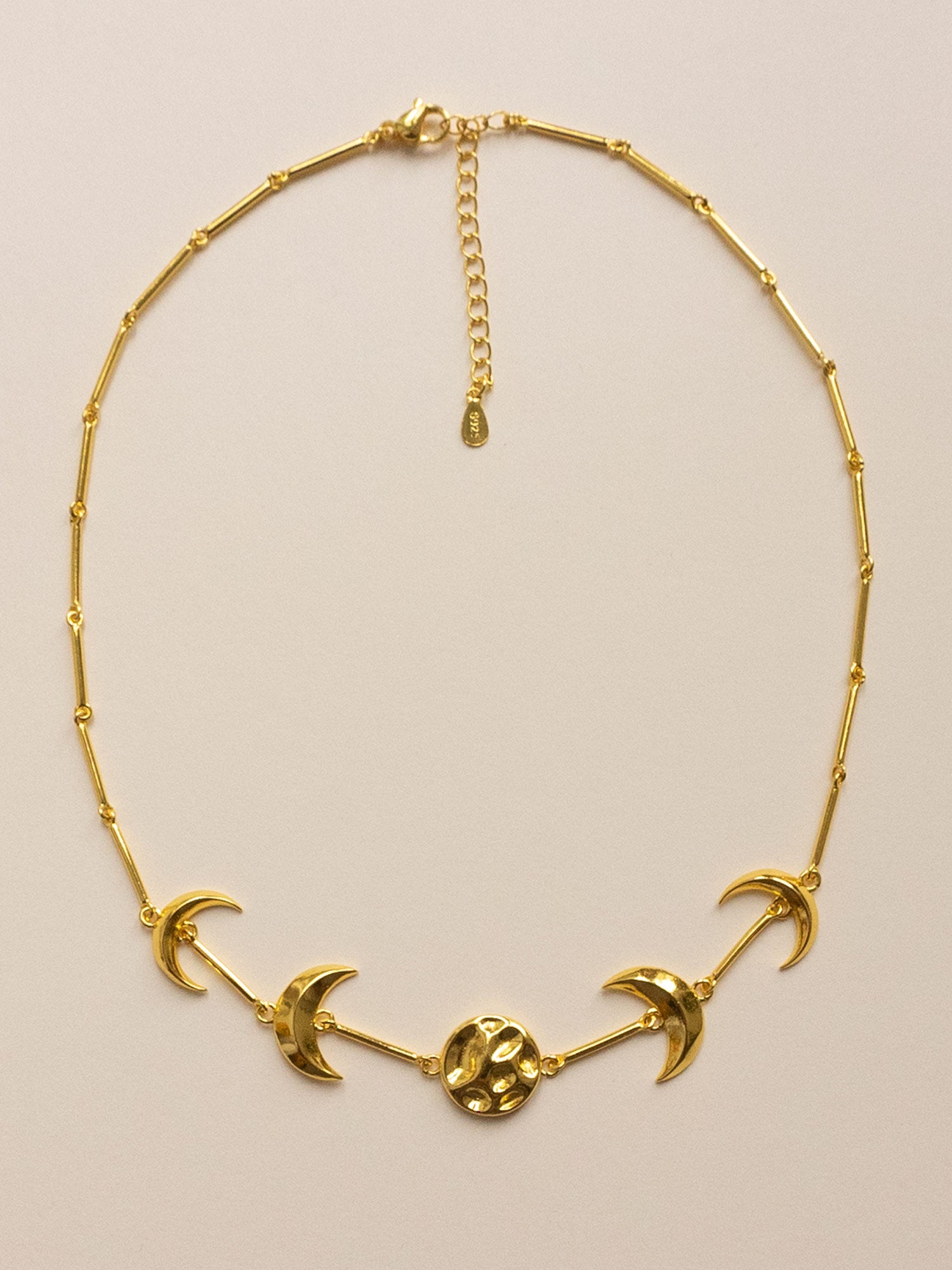 Collier Phases De La Lune - Or