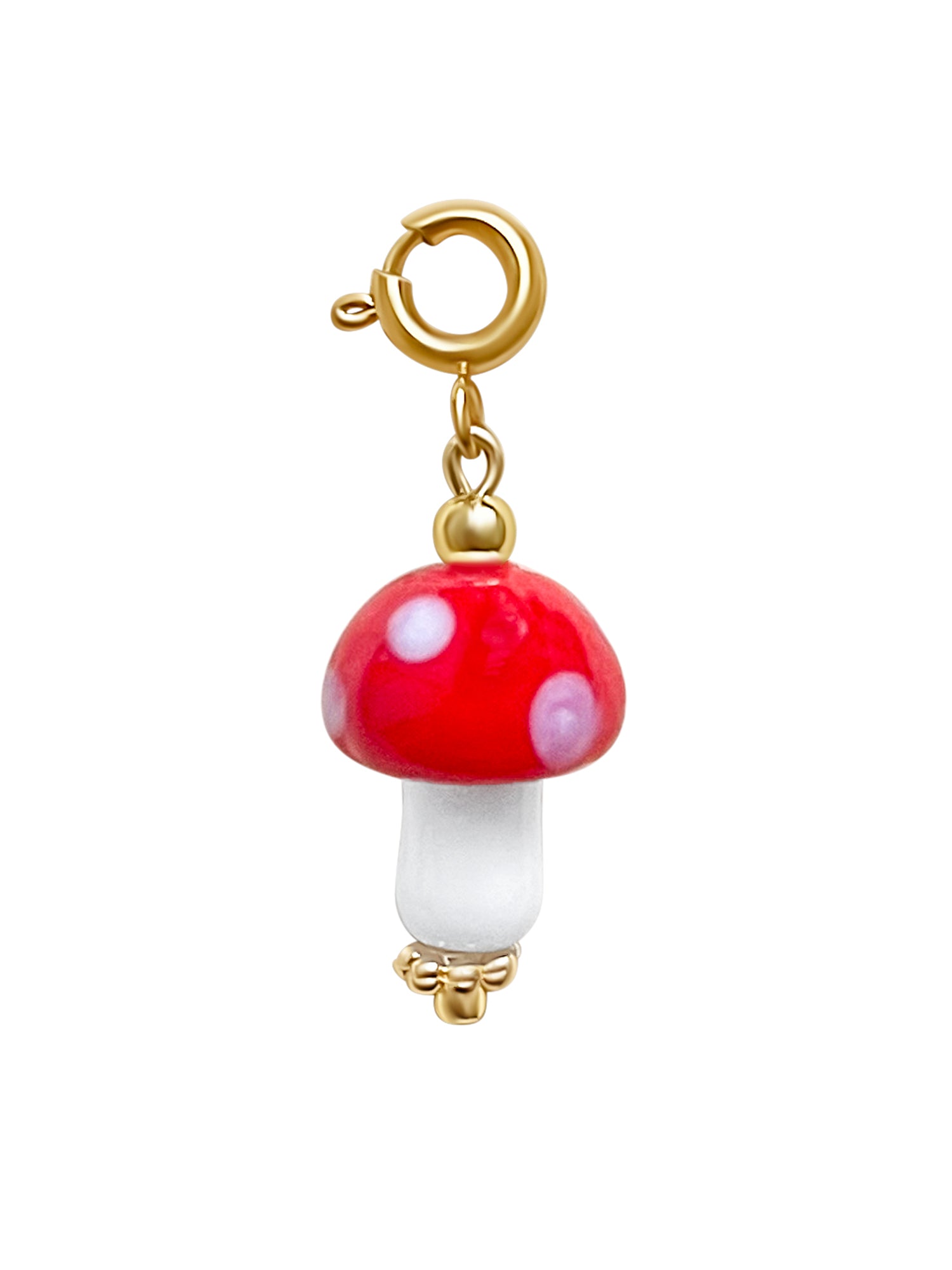 Glass Mushroom Charm (The Charm Bar)
