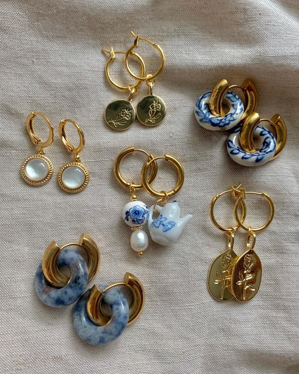 Unique Handmade Earrings   20 off sitewide at Gabi label com   Worldwide Shipping