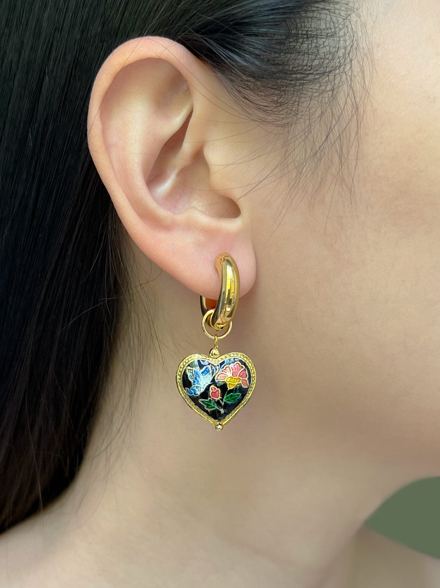BLACK CLOISONNE Gift Set