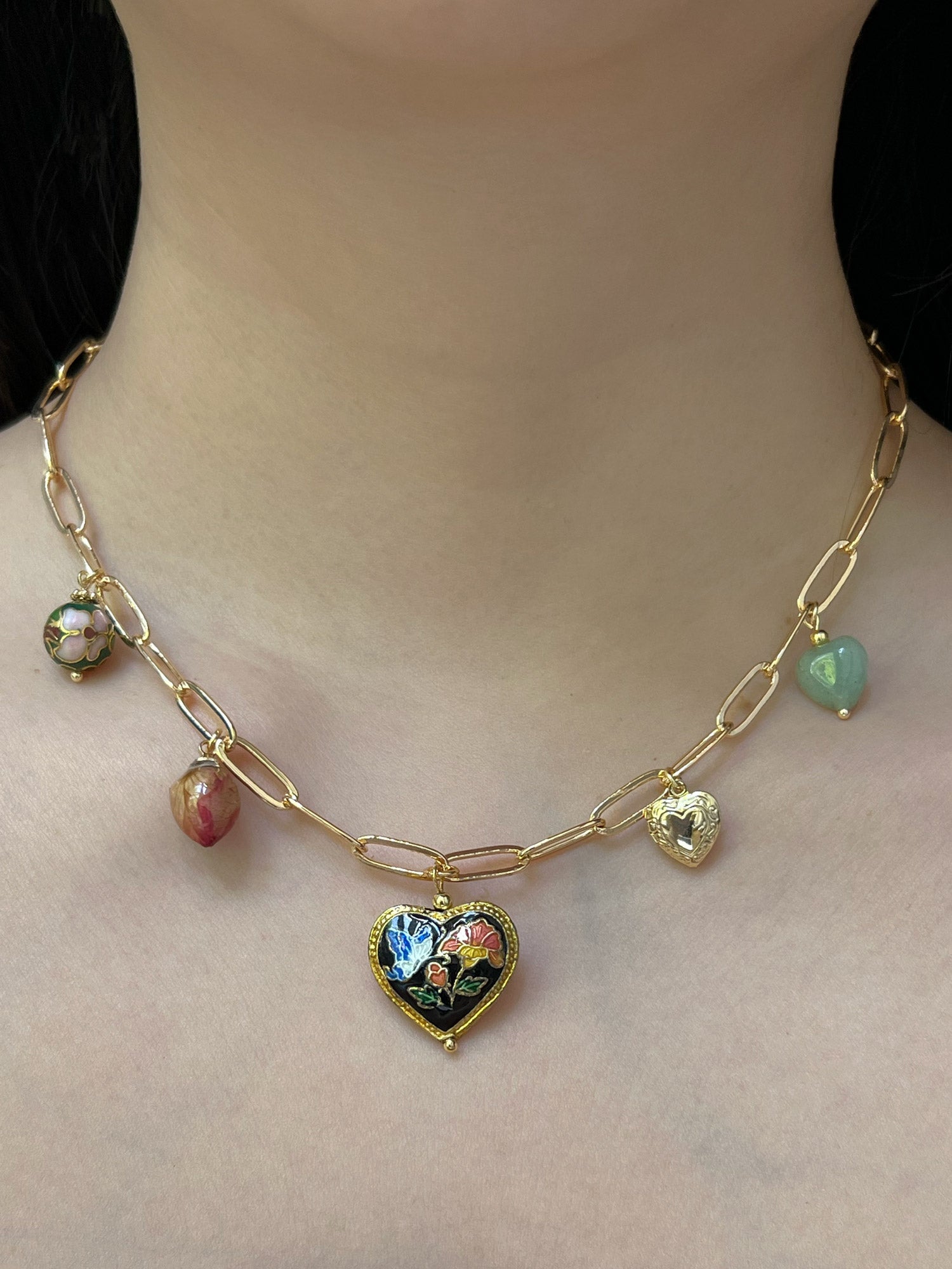 BLACK CLOISONNE Gift Set