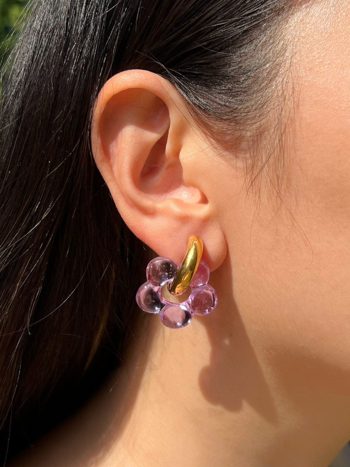 flower donut lilac