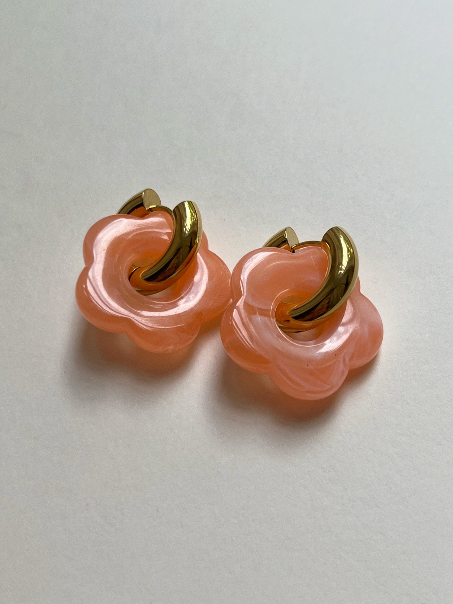 flower donut peach2