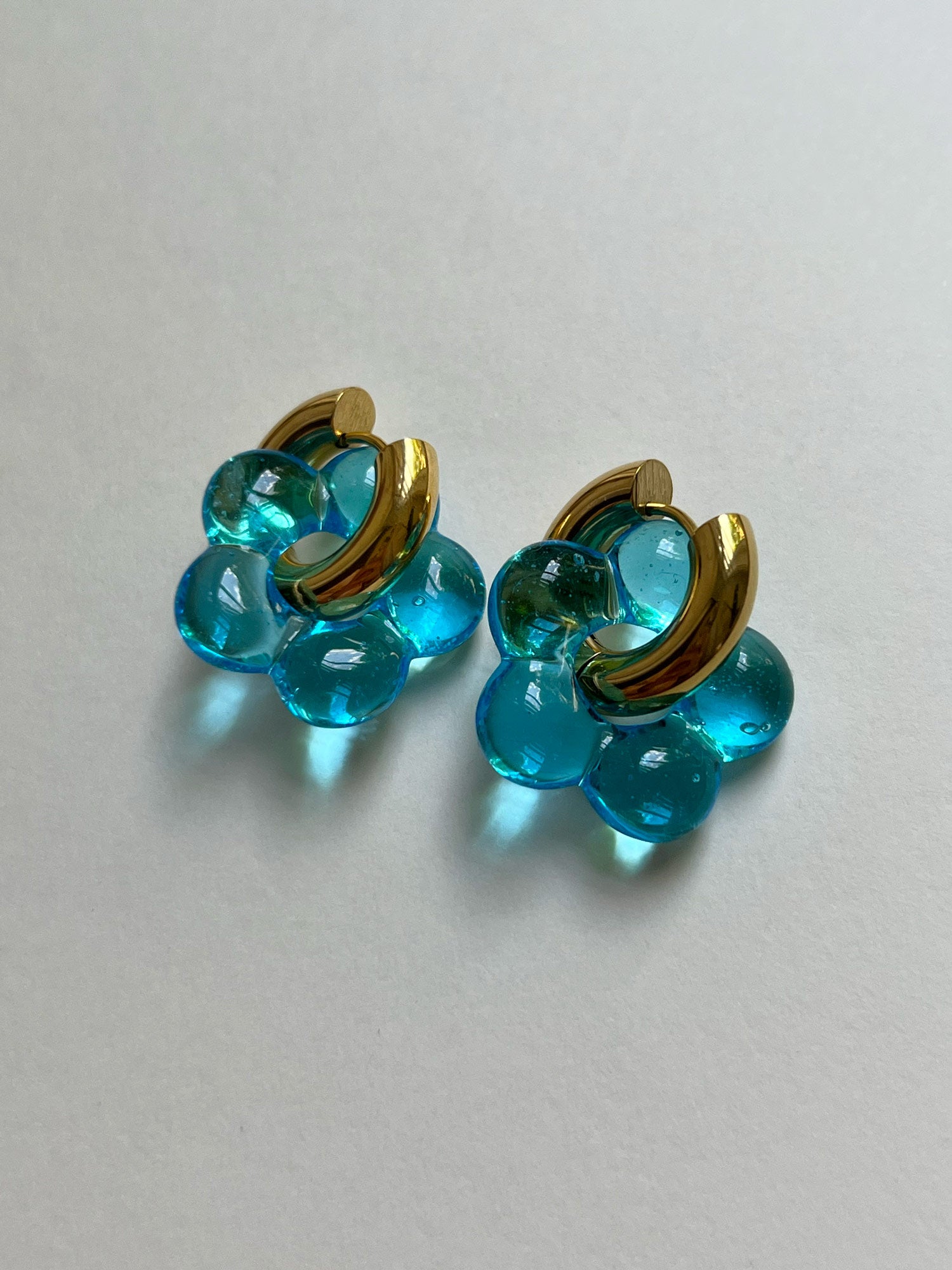 flower donut skyblue