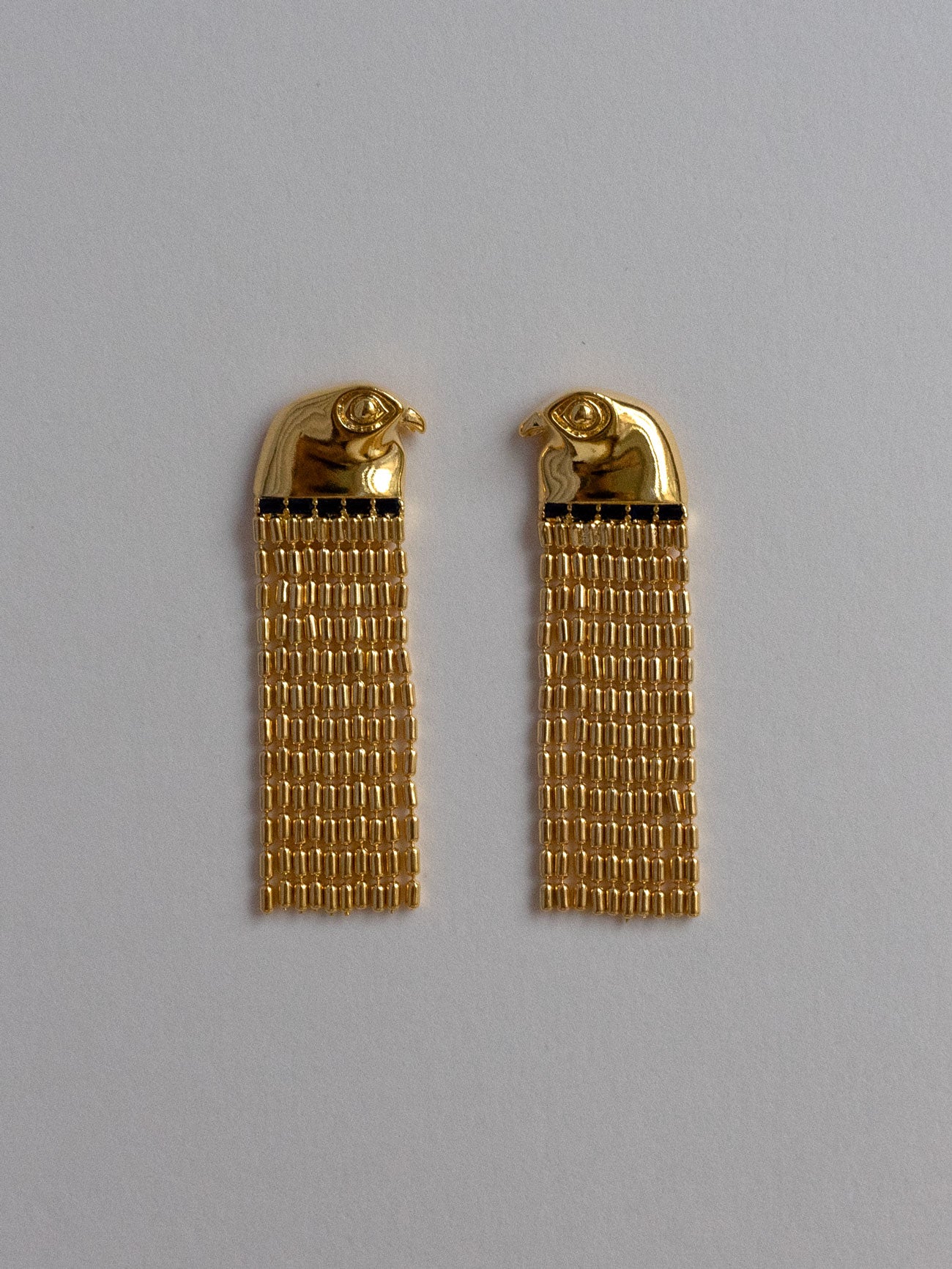 Boucles d'oreilles en cascade Horus