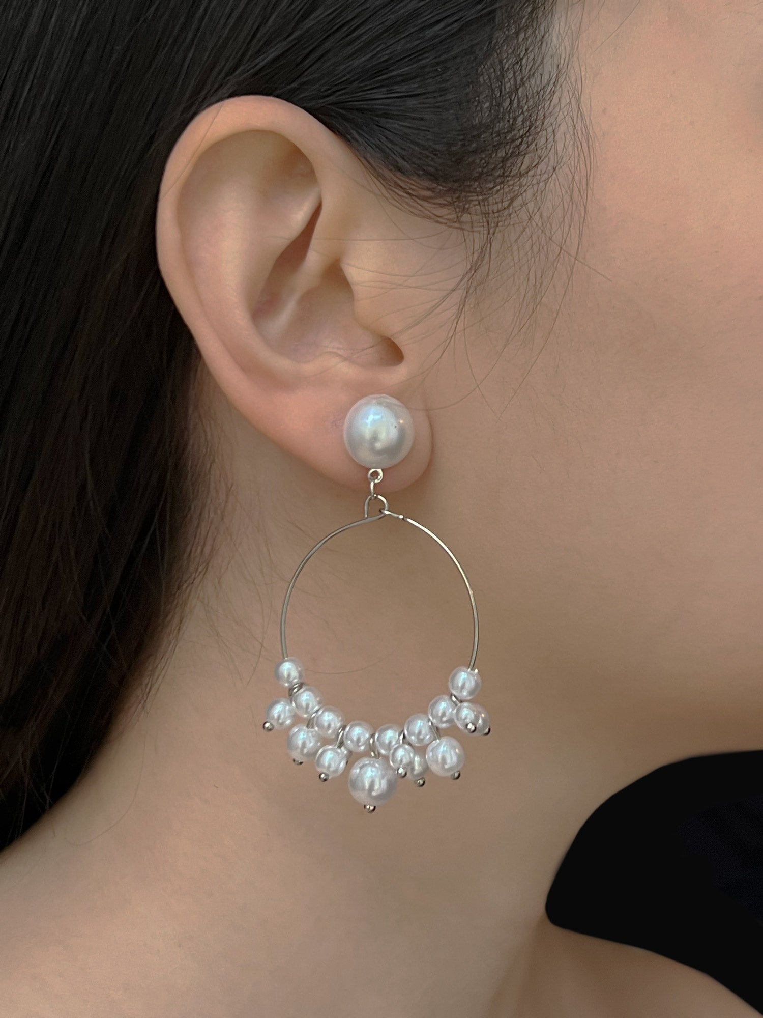 Lalu Earrings - Silver