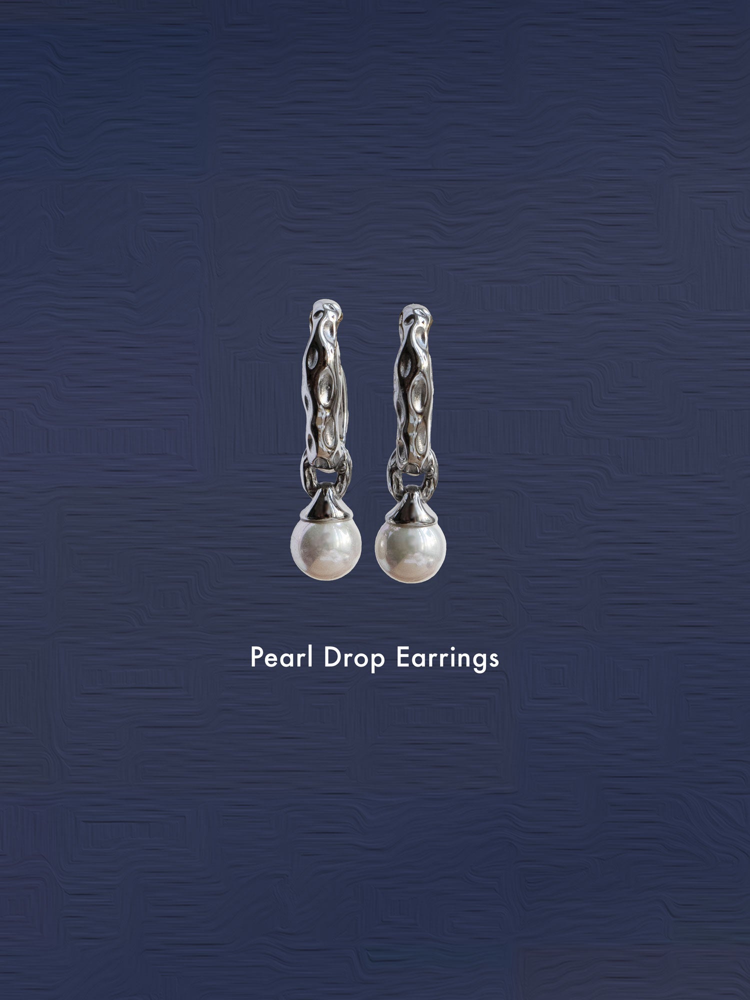 Pearl Drop Earrings - Gold
