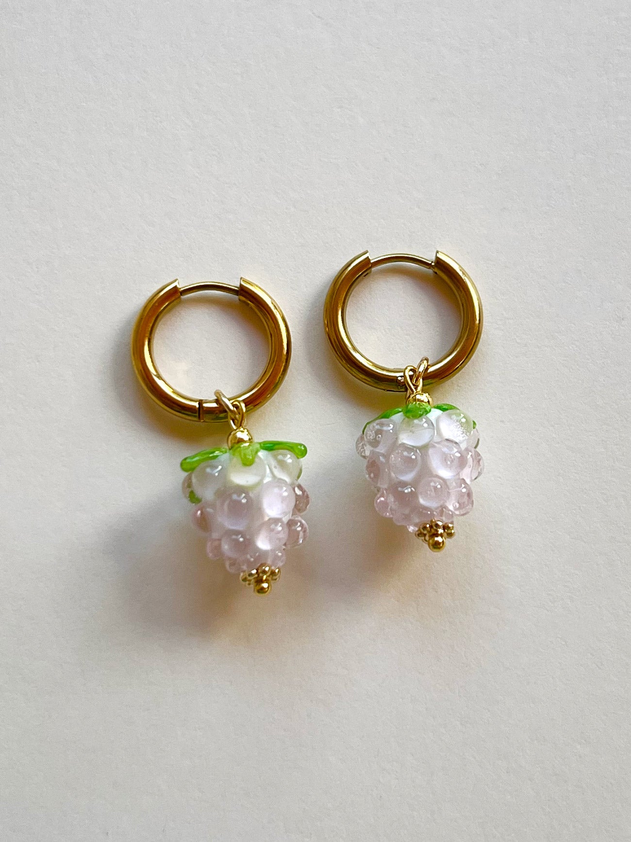 pink berry hoops