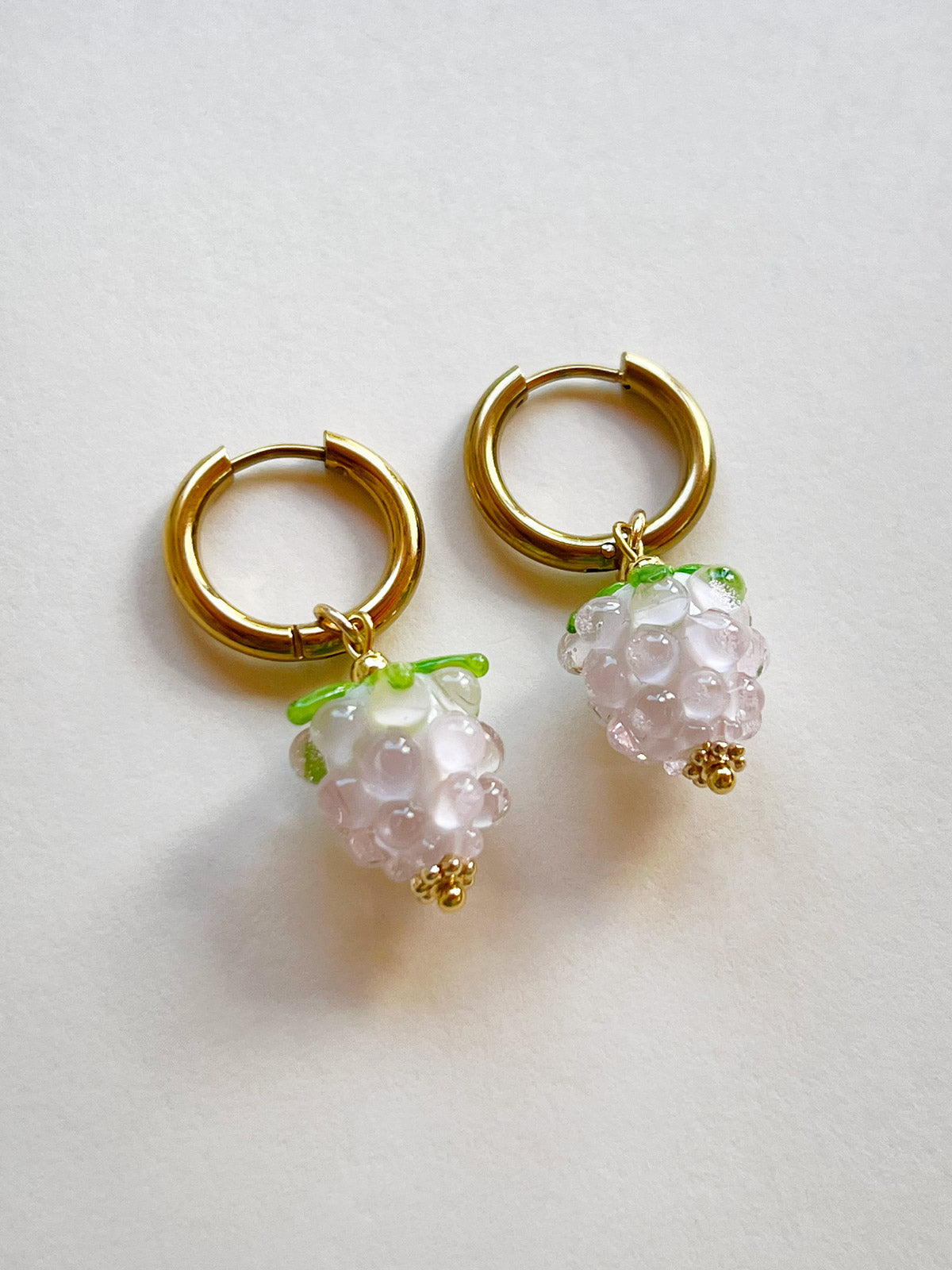 Pink Raspberry Hoops