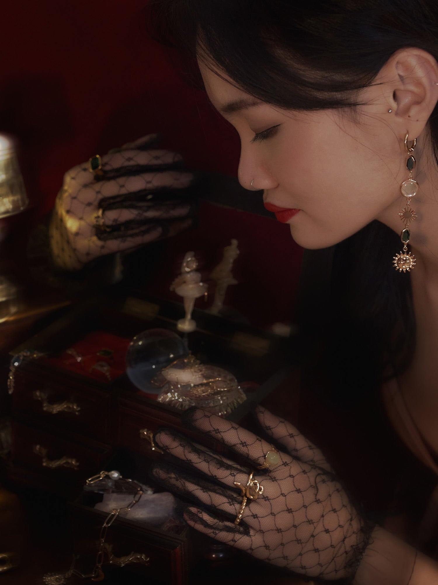 Les boucles d'oreilles créoles visionnaires