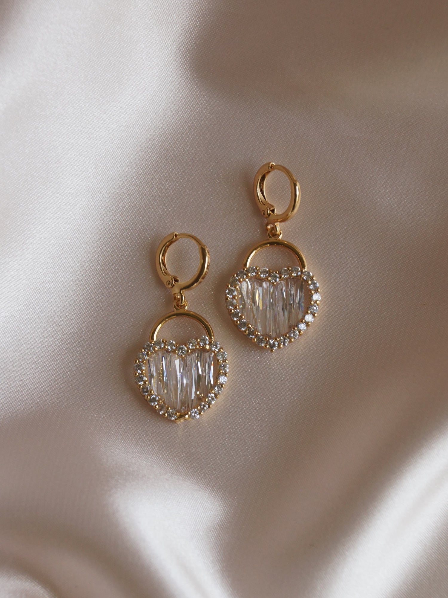 ANNABEL Huggies *Plaqué or 18 carats