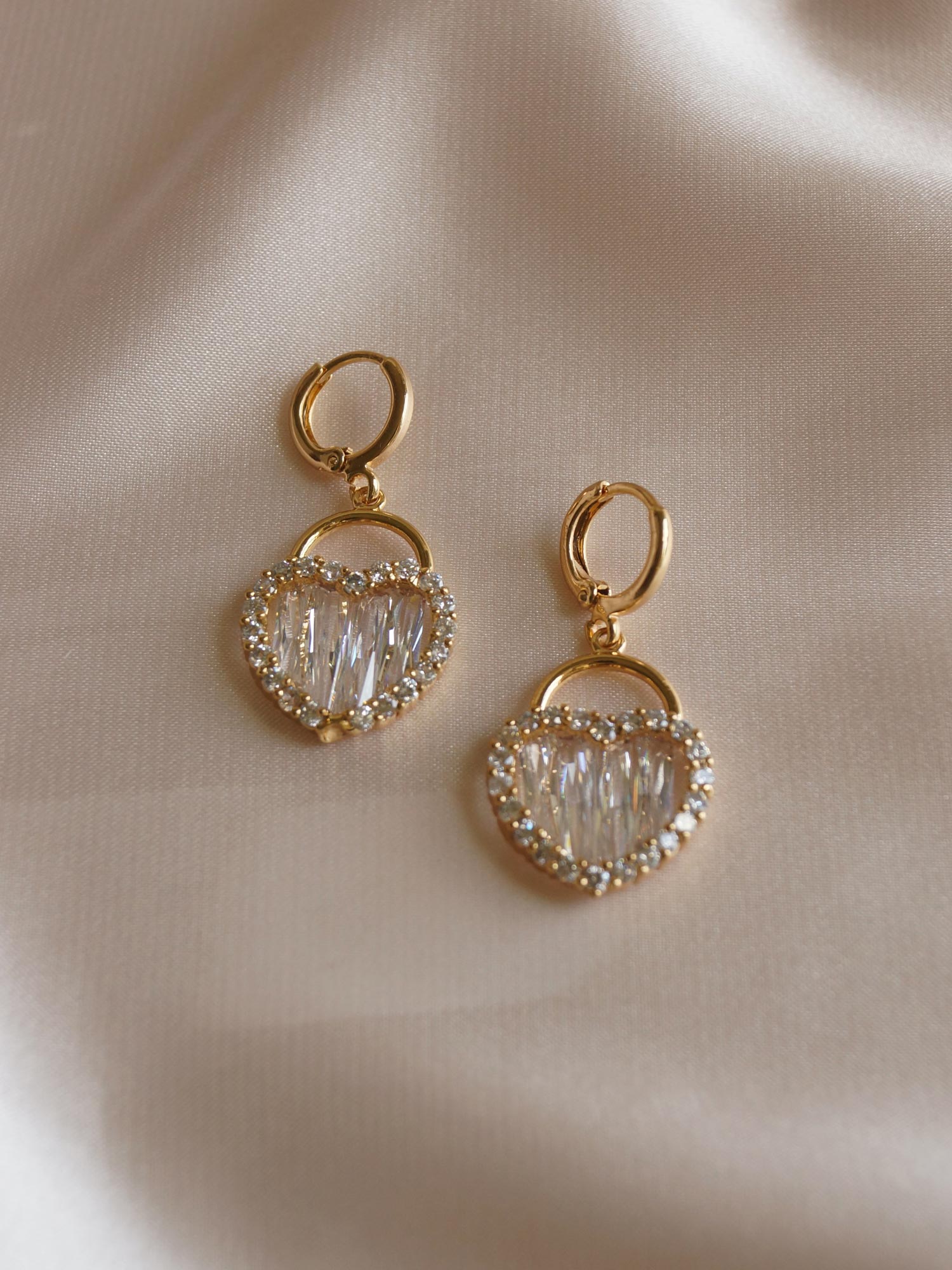 ANNABEL Huggies *Plaqué or 18 carats