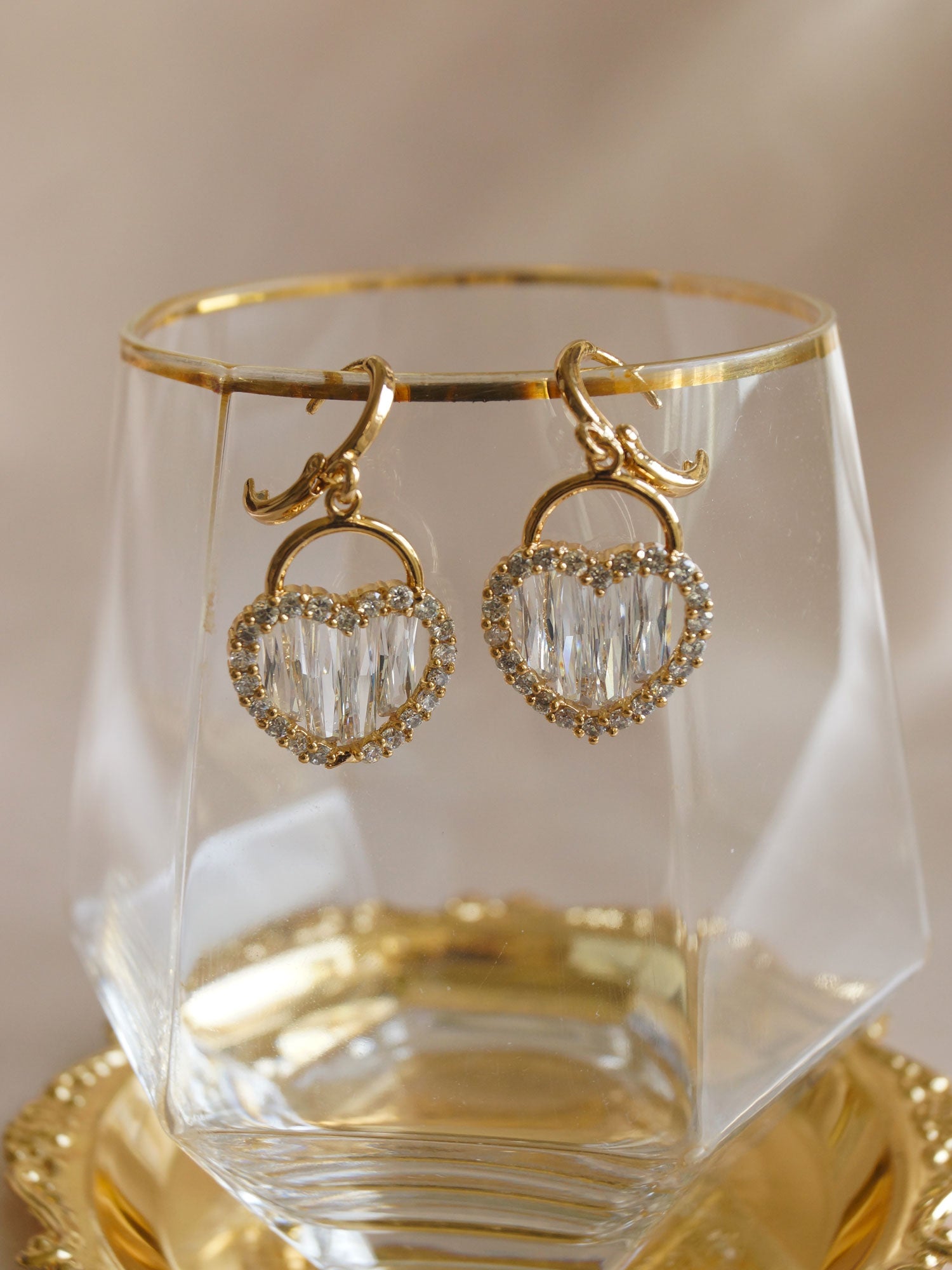 ANNABEL Huggies *Plaqué or 18 carats