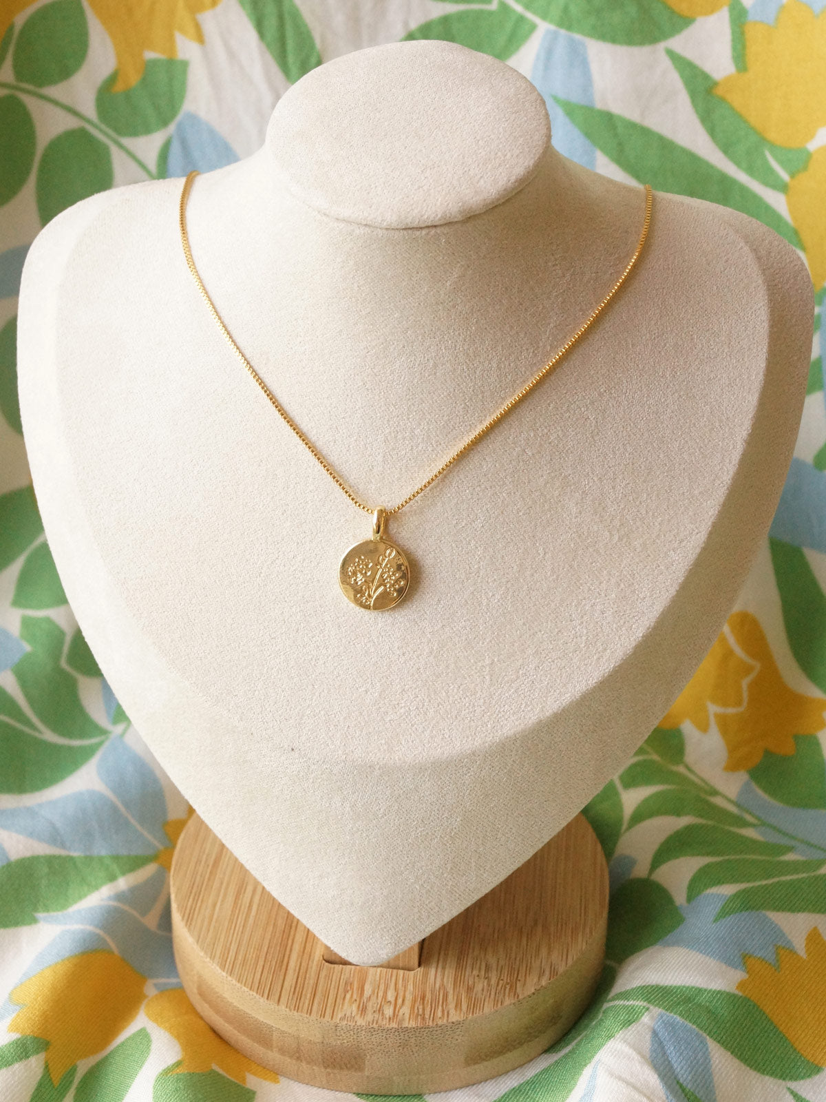 Baby's Breath Pendant Necklace *18K Gold-plated
