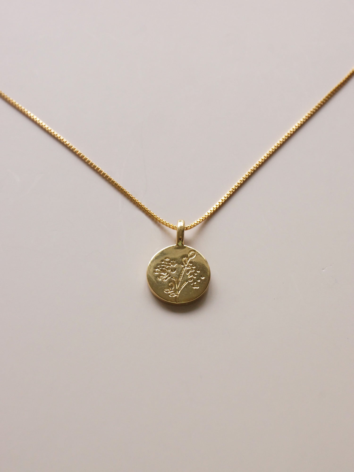 Baby's Breath Pendant Necklace *18K Gold-plated