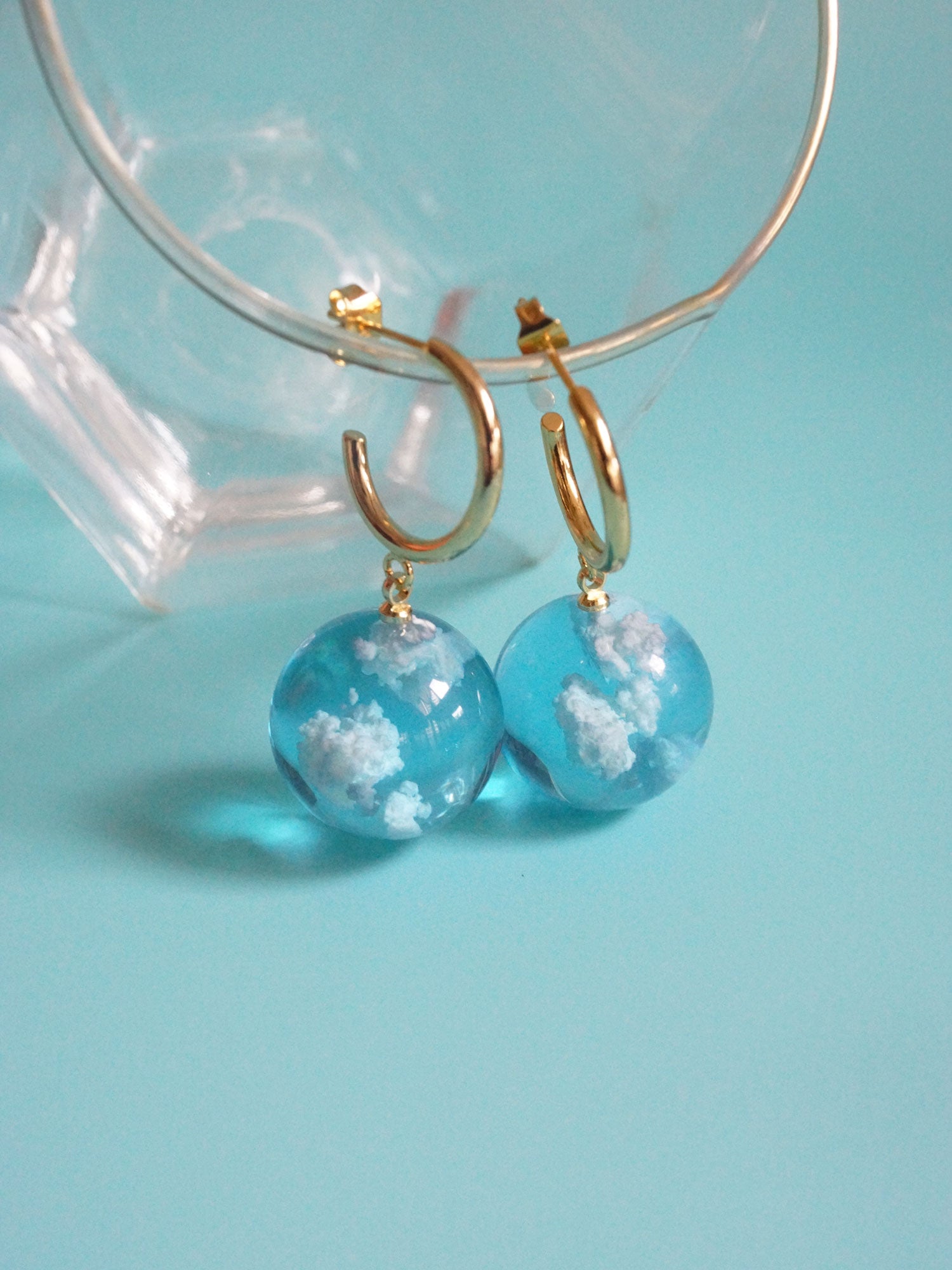 CLOUD Hoops *18K Gold-plated