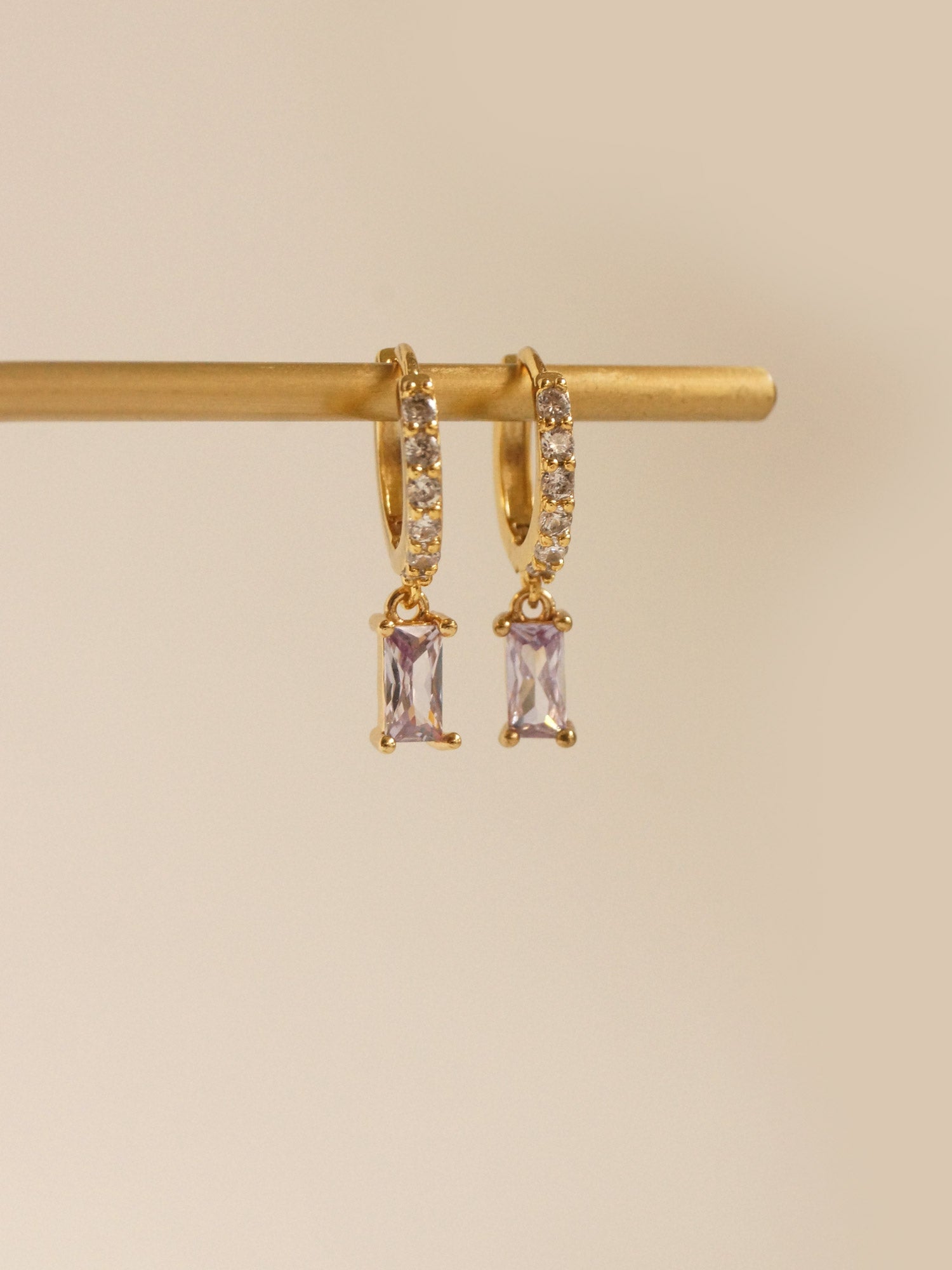 DREAM Huggies - Lilas *Plaqué or 18 carats