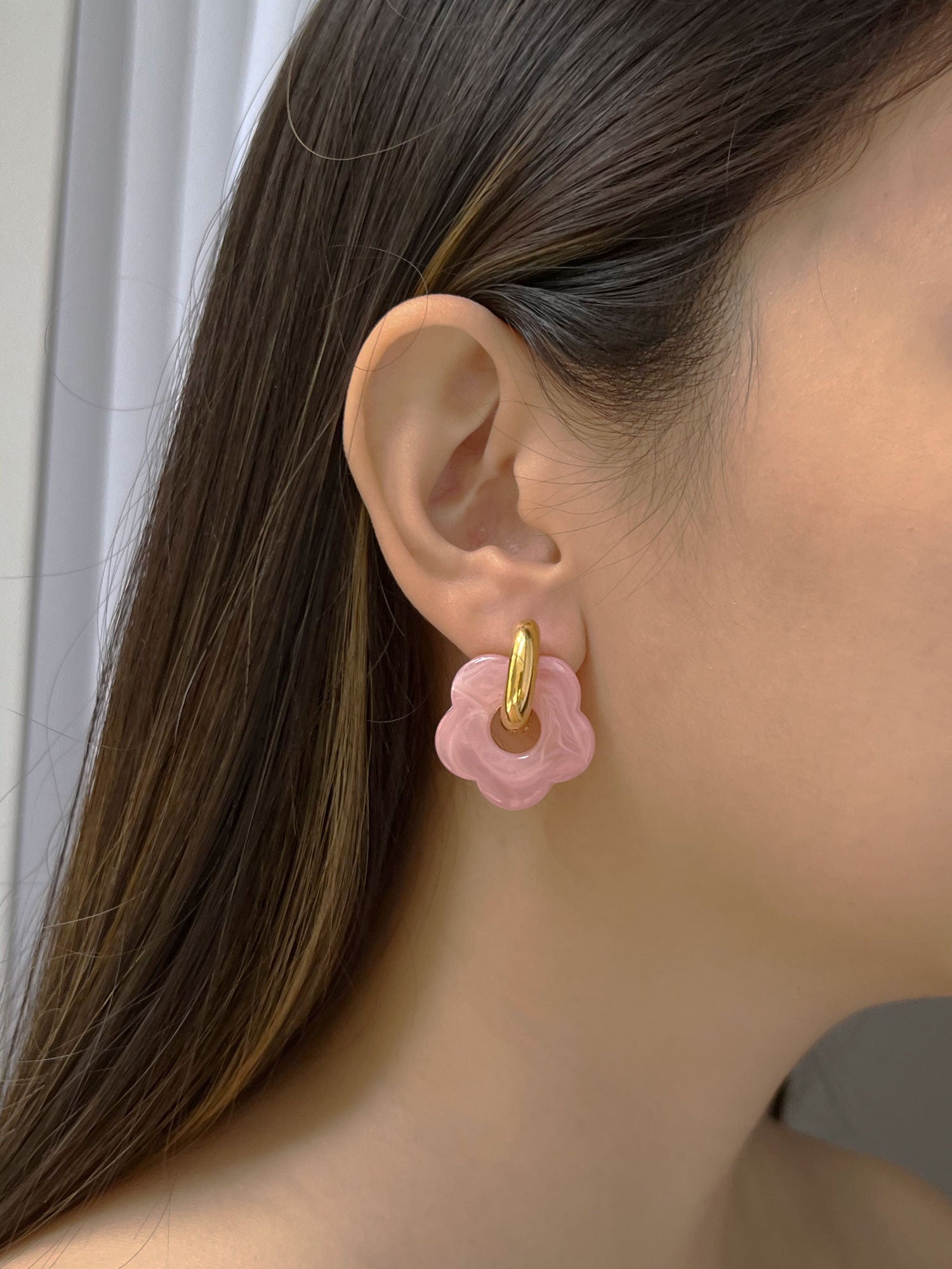 flower hoops pink1