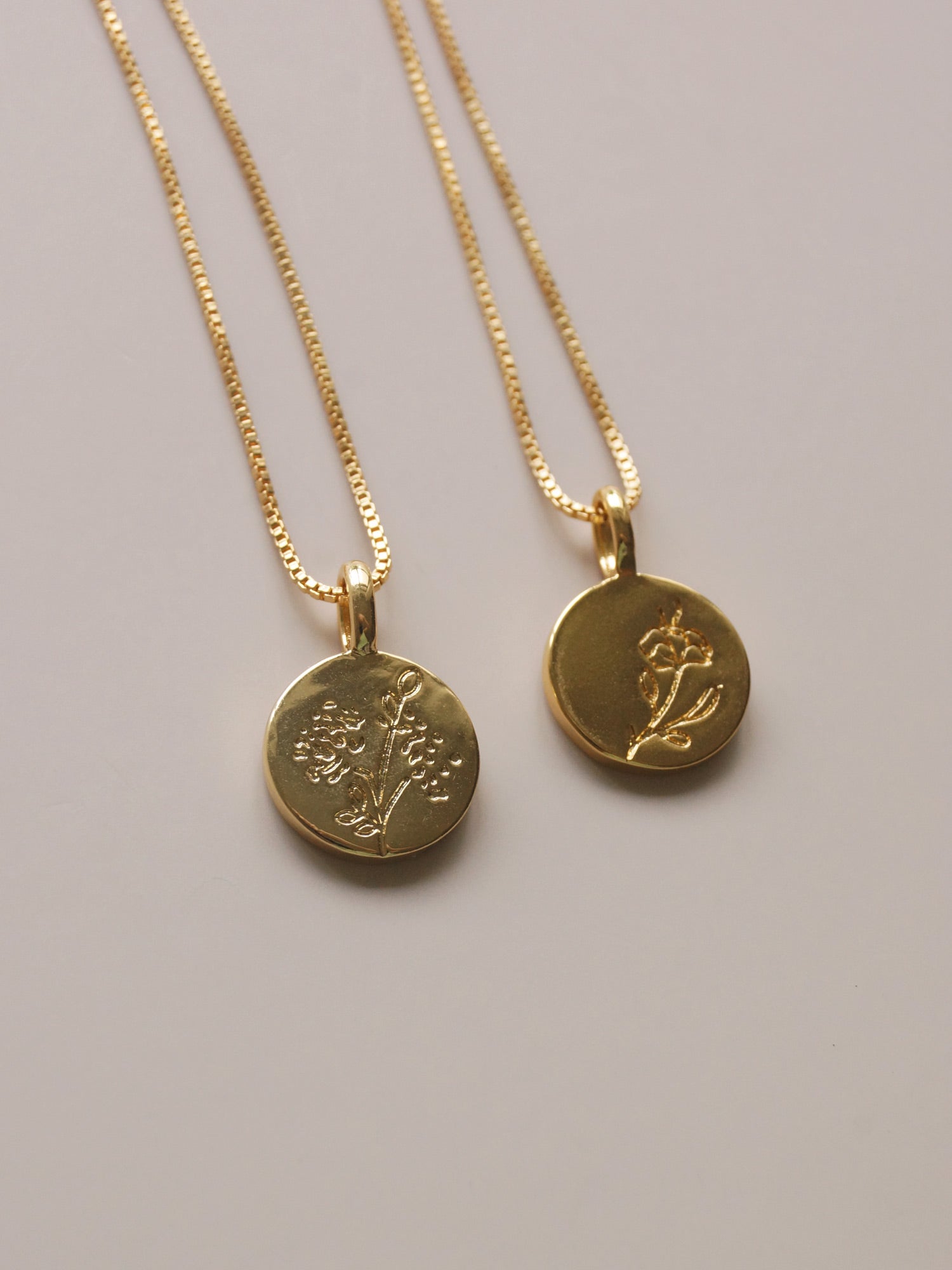 Baby's Breath Pendant Necklace *18K Gold-plated