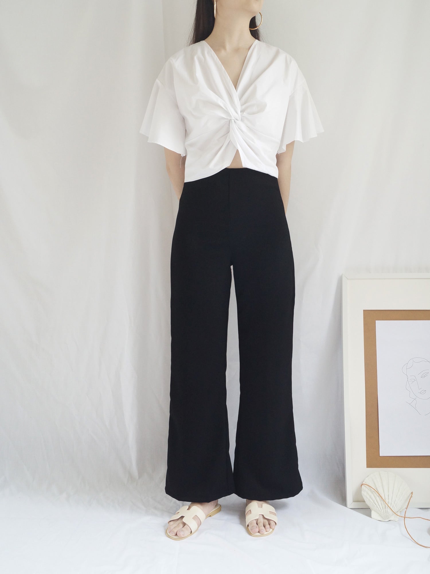 Donna High Waisted Pants