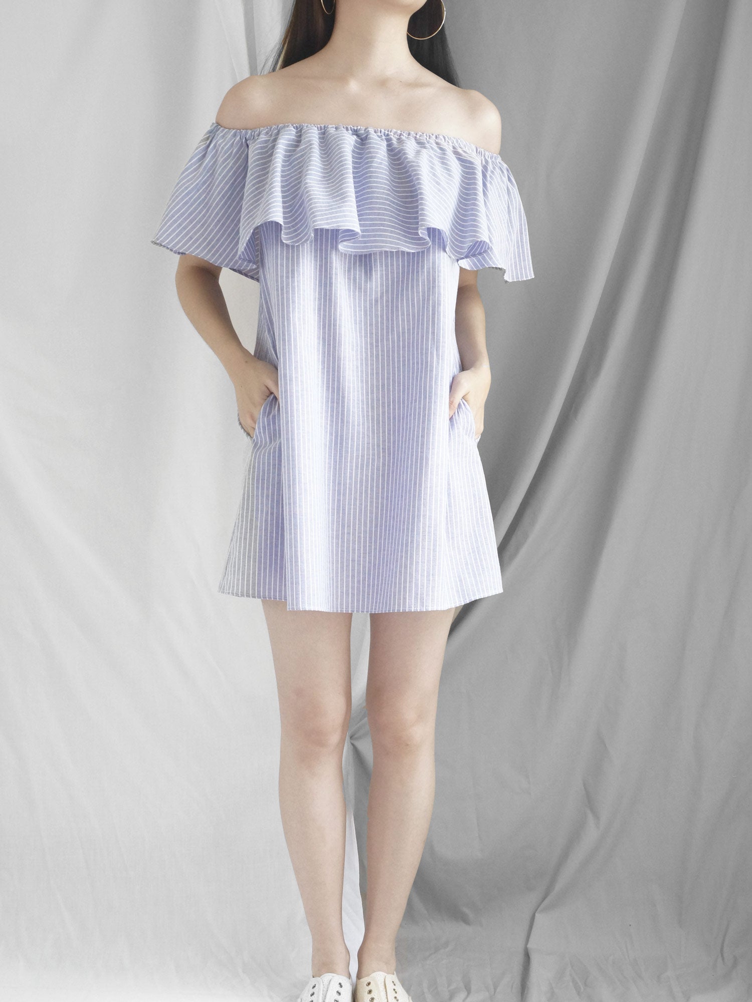 gabi label dahlia offshoulder dress 3