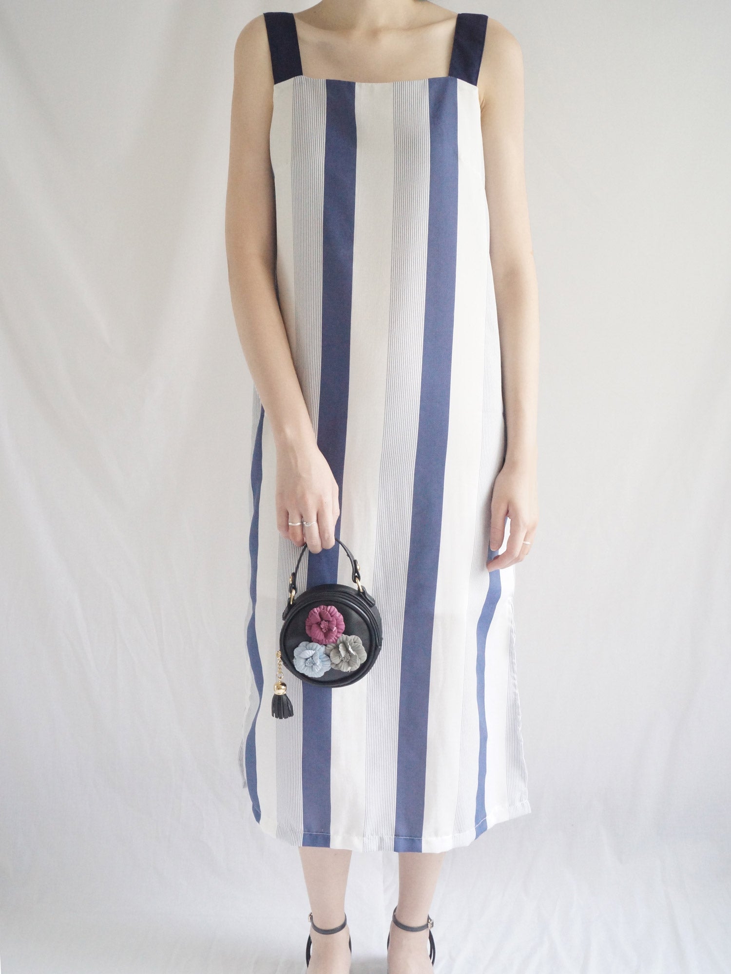 Holly Dress - Navy Blue