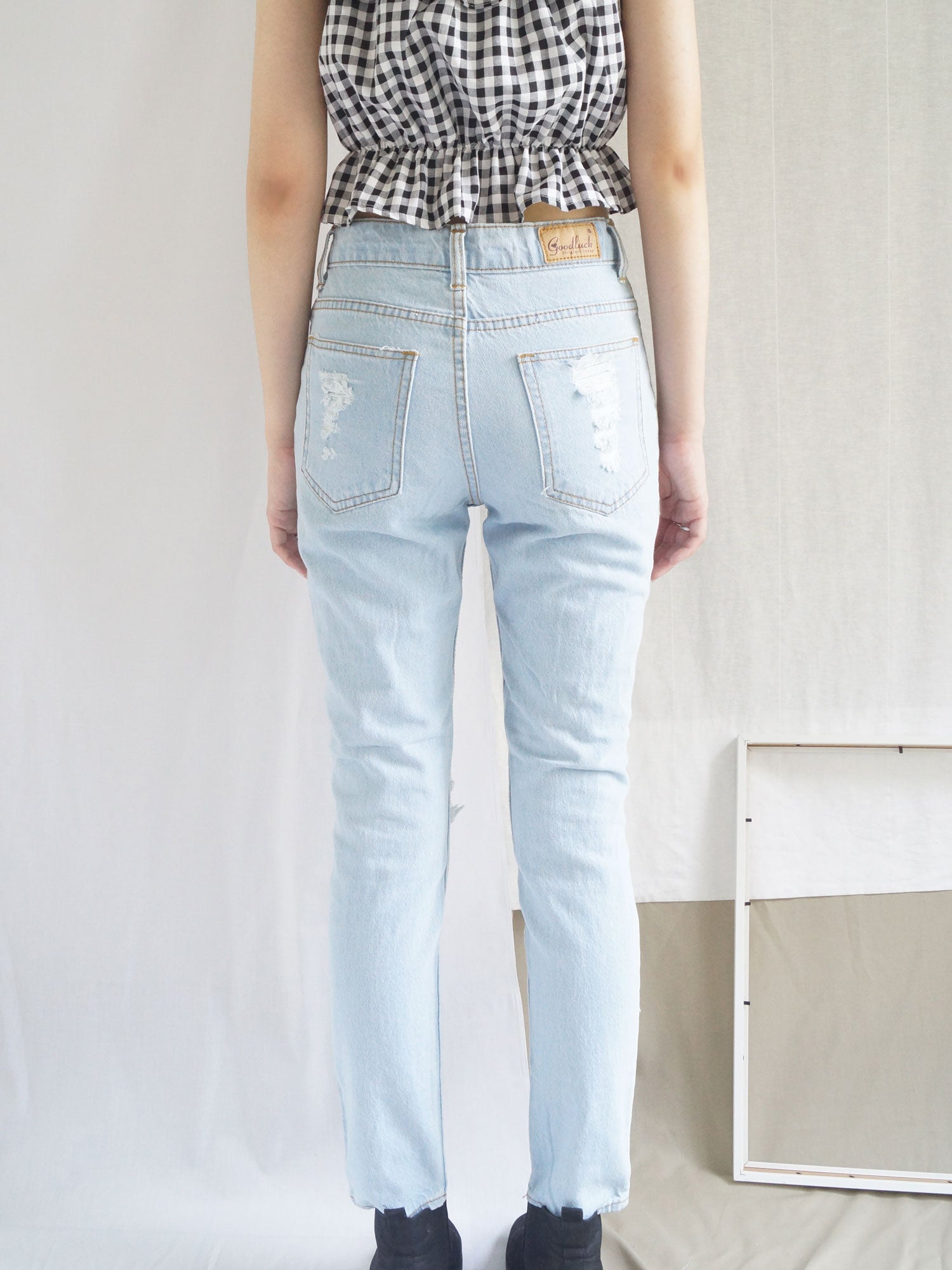 Ripped Jeans - Gabi The Label