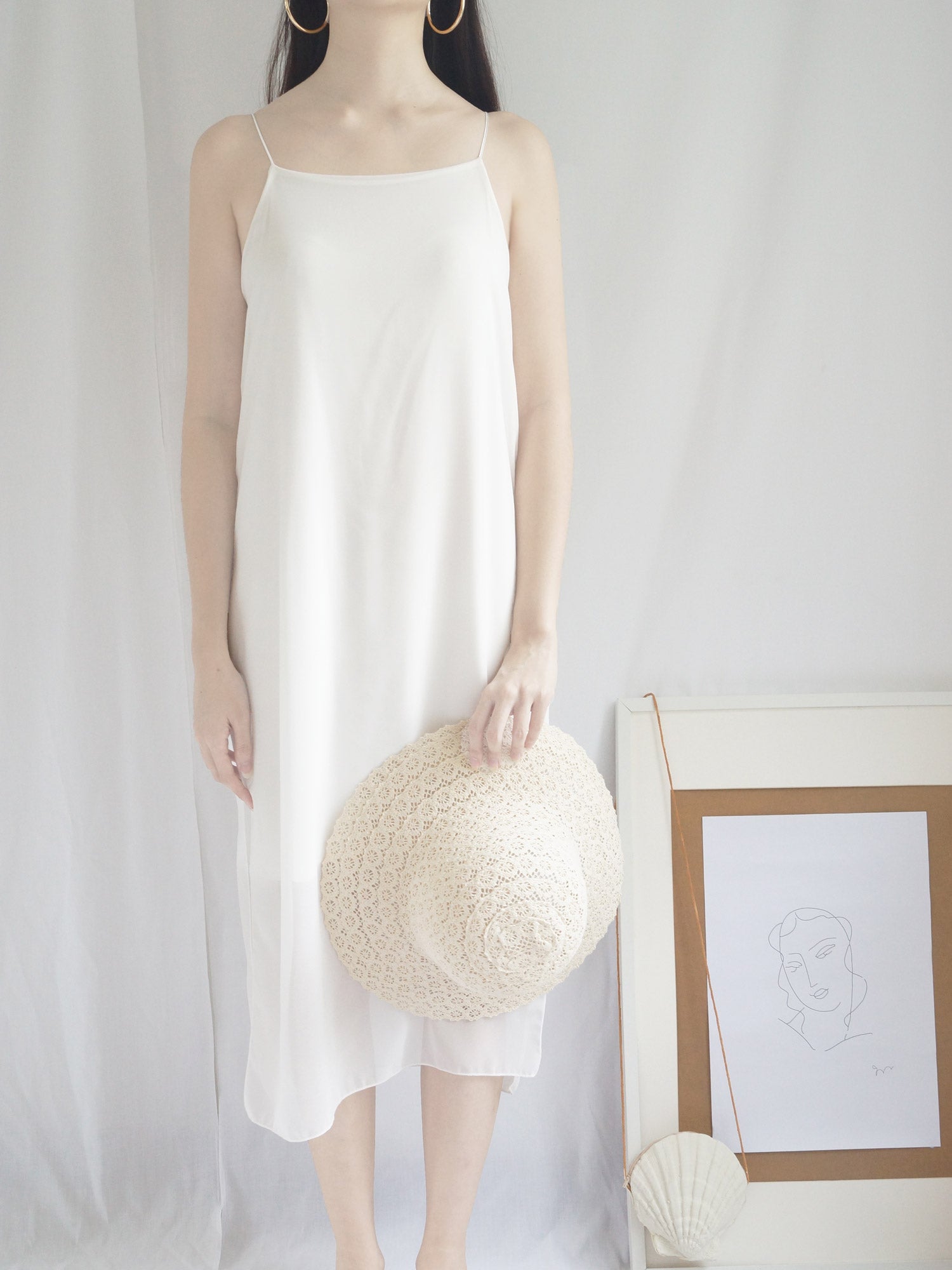 Marta Dress - White
