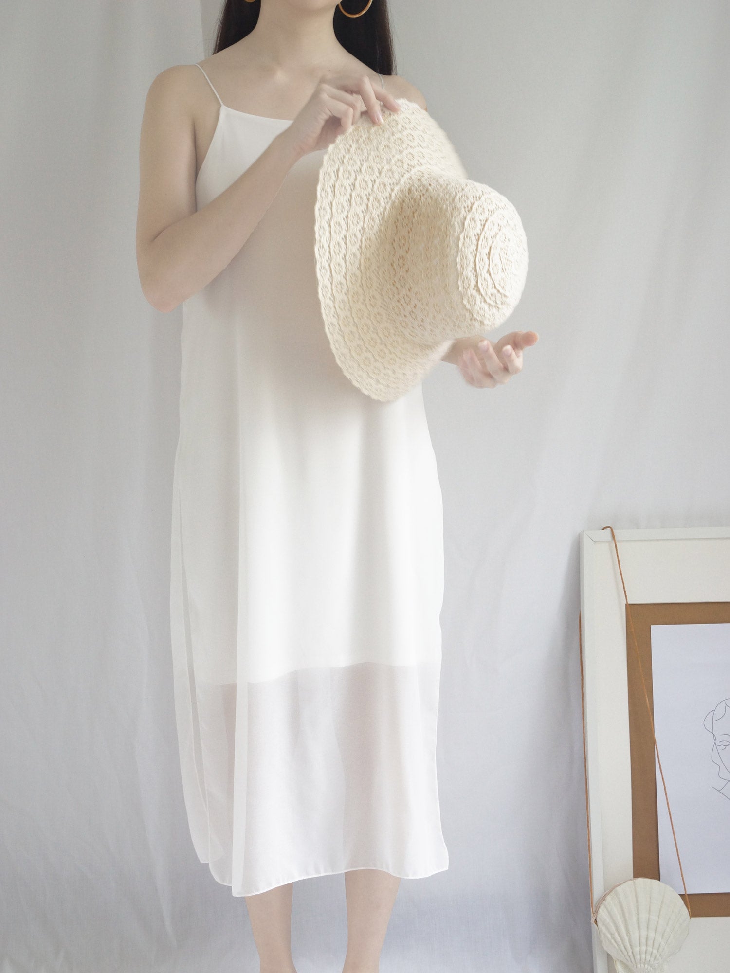 Marta Dress - White