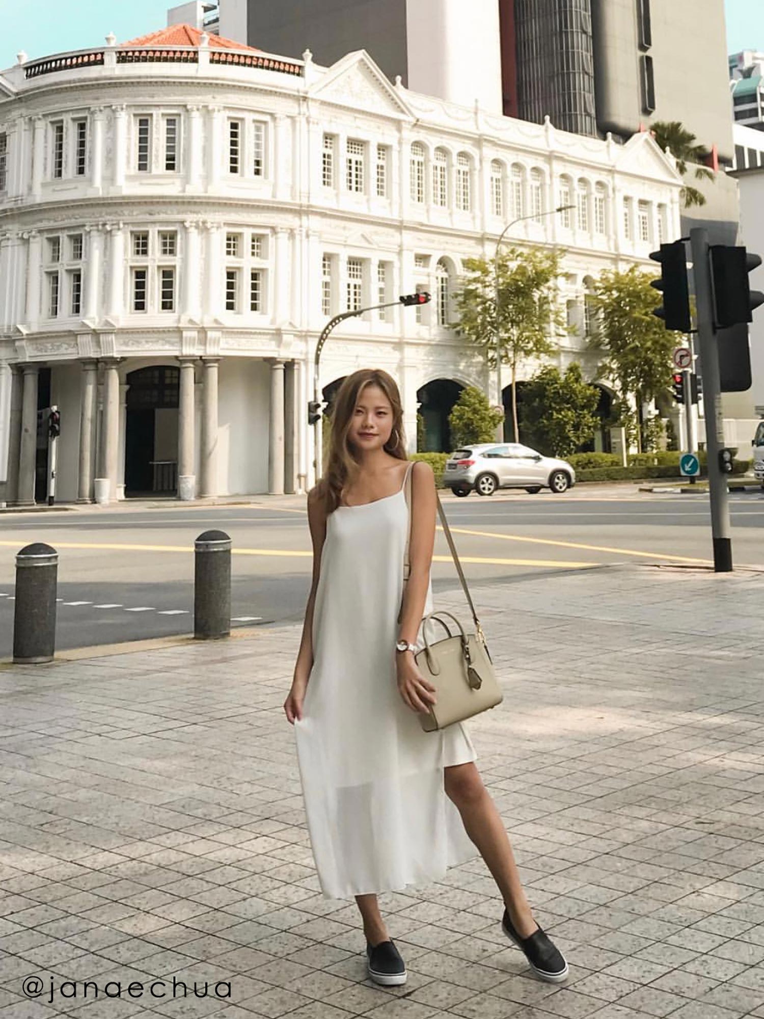 Marta Dress - White