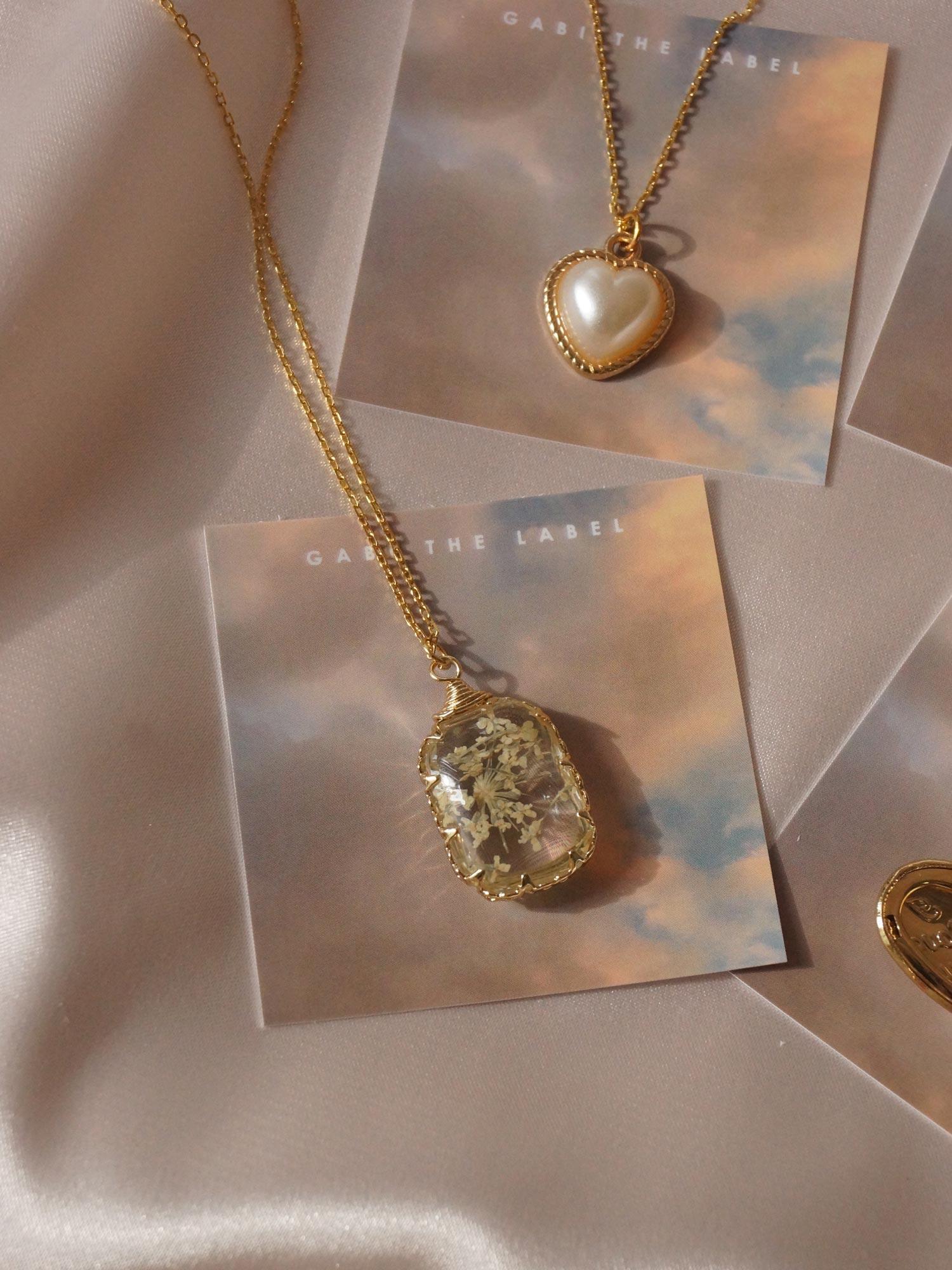 GINNY Flower Necklace *18K Gold-plated