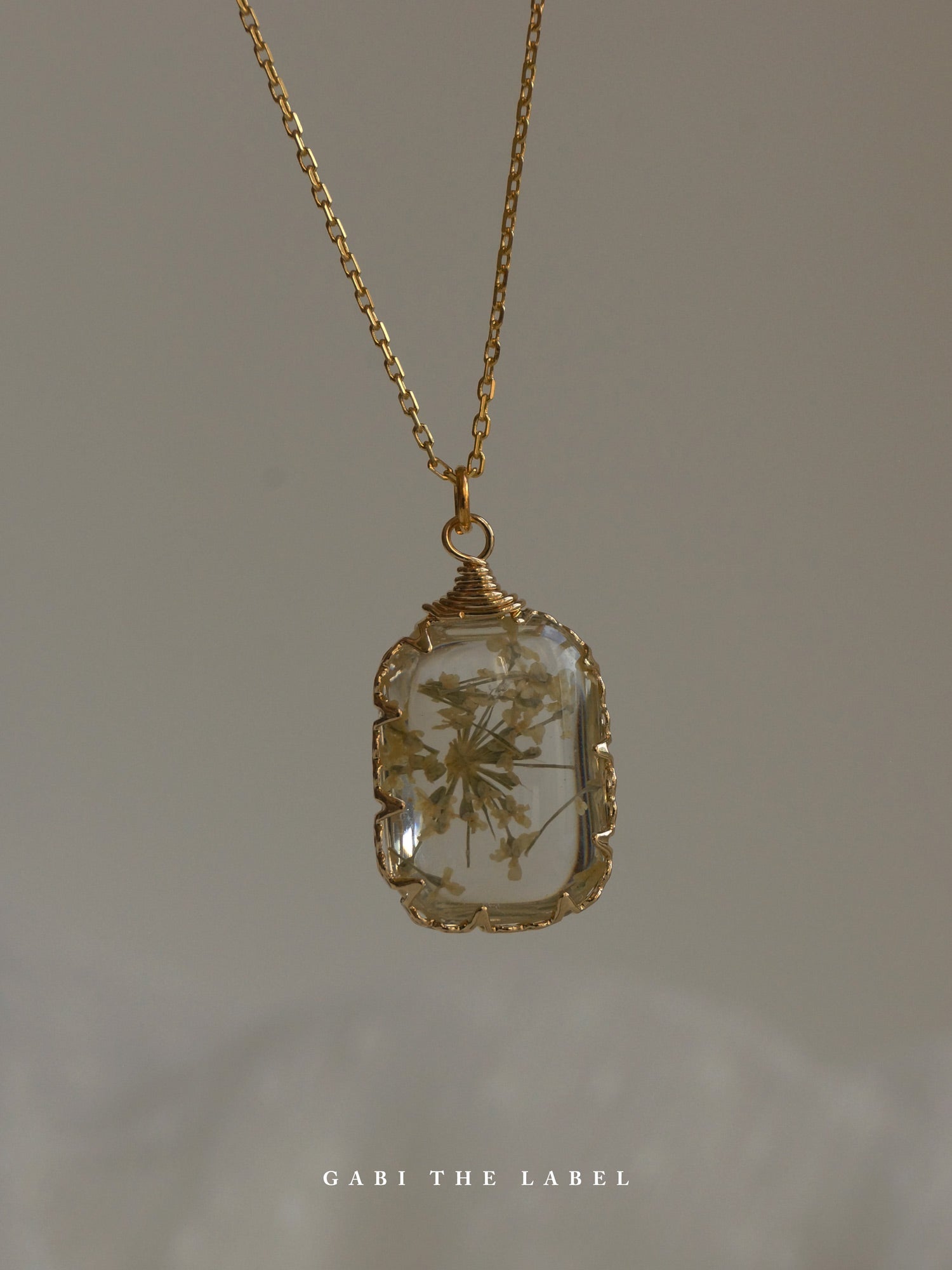 GINNY Flower Necklace *18K Gold-plated