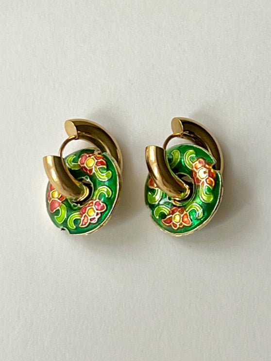 green eclectic donut1
