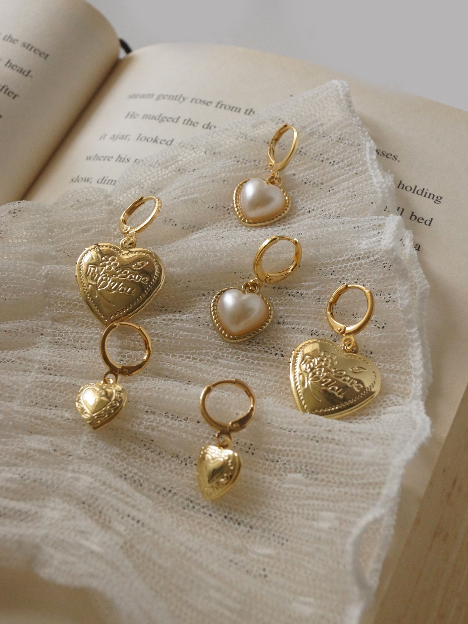 EMMA Médaillon Huggies *Plaqué or 18 carats