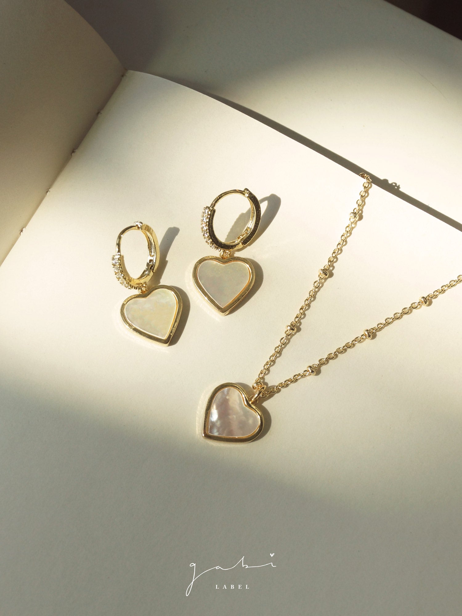 Huggies Pendentif Coquille Coeur