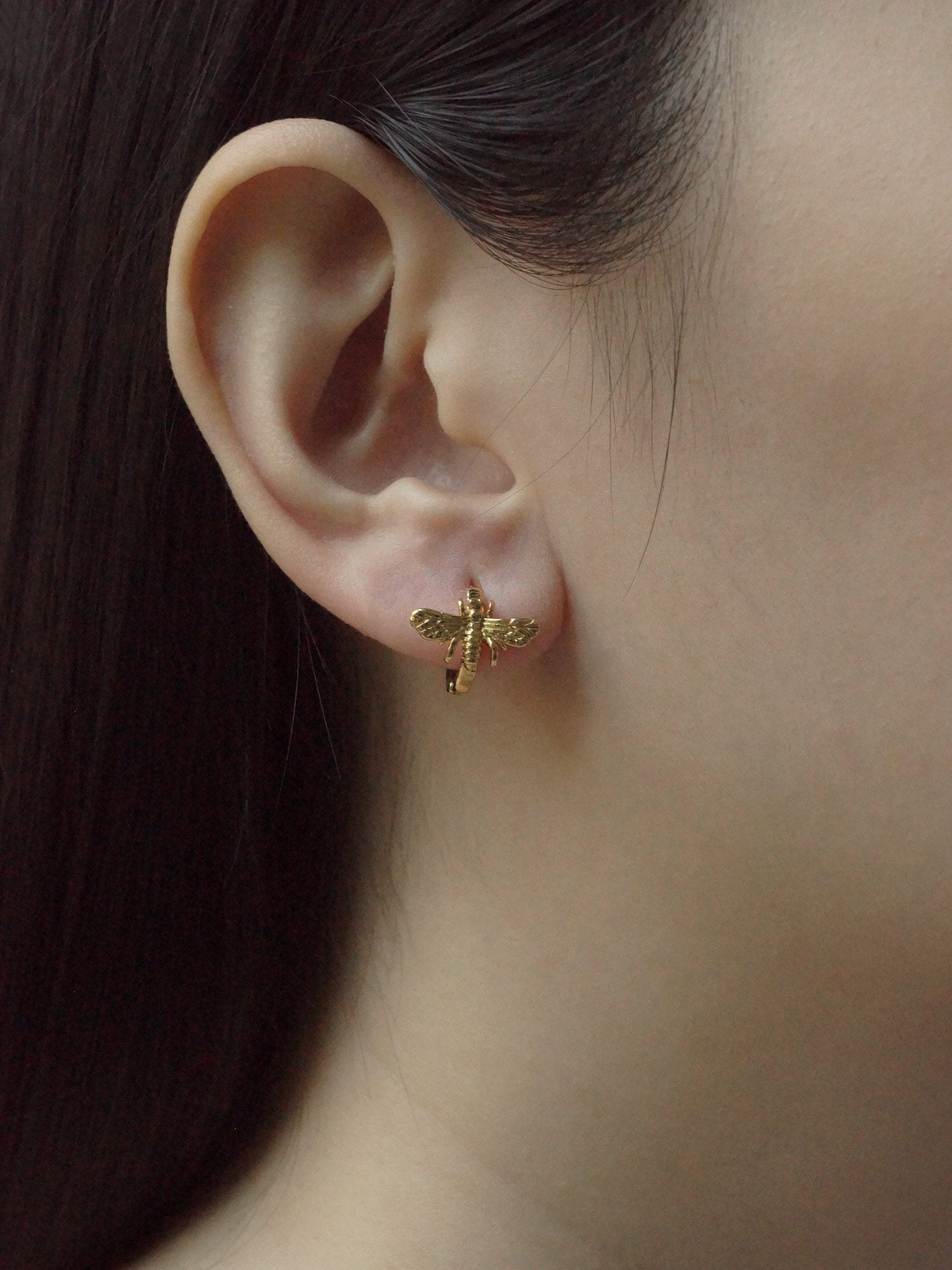 Honeybee Huggies *Plaqué or 18 carats