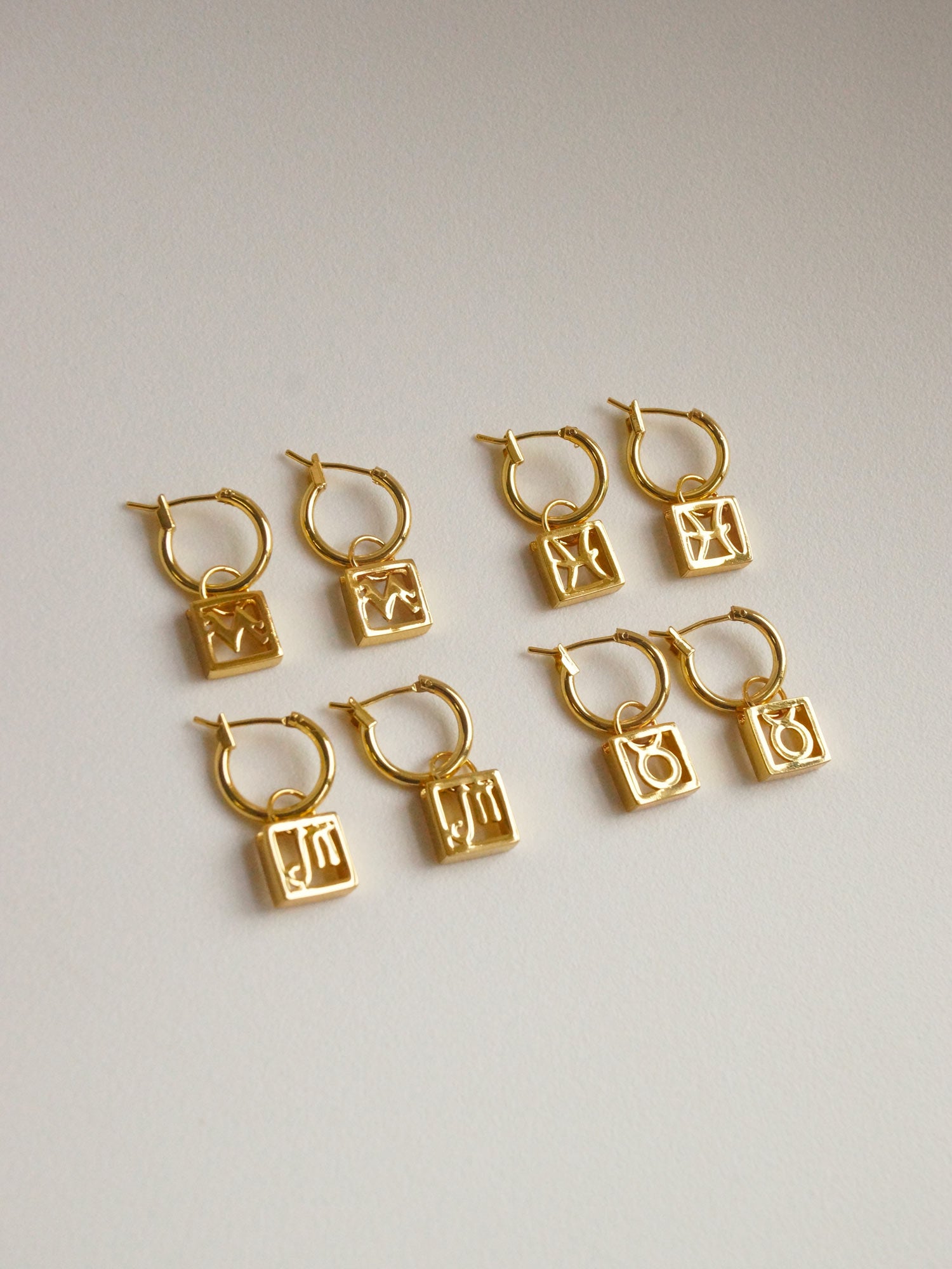 Horoscope Hoops *Gold-plated