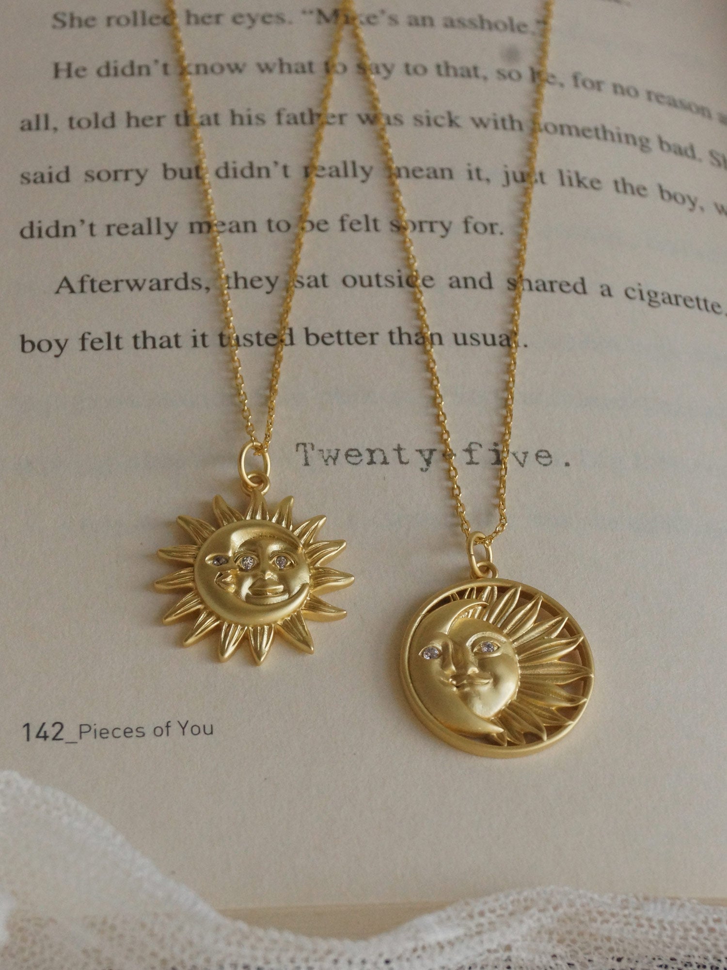 Collier LUNA *Plaqué or 18 carats