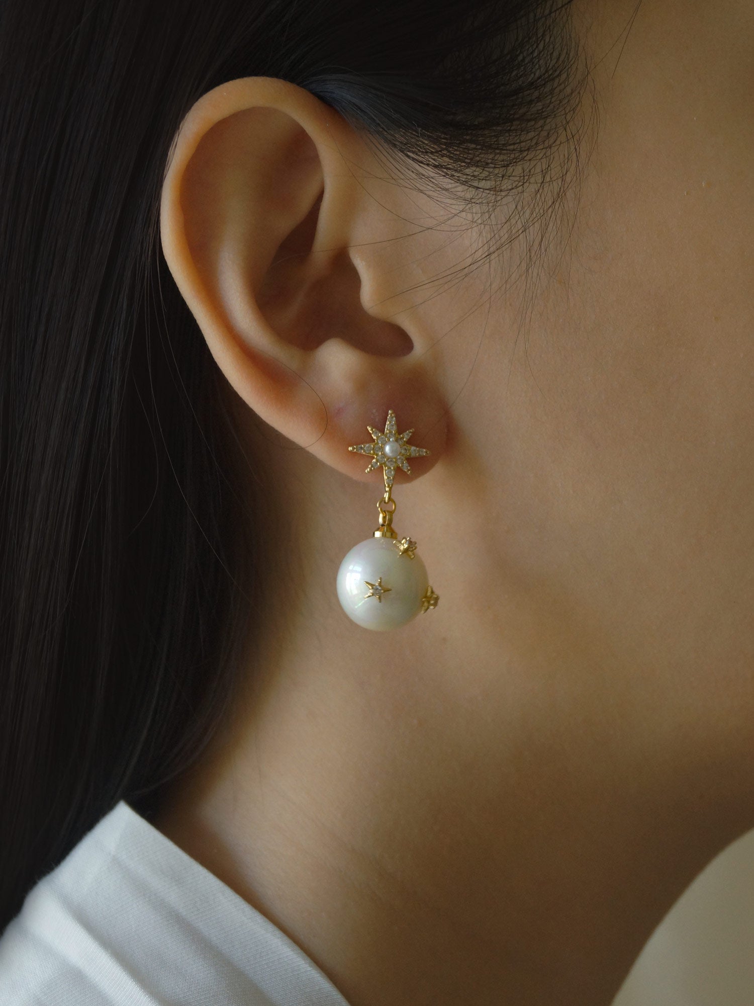 Boucles d'oreilles LUZON *Plaqué or
