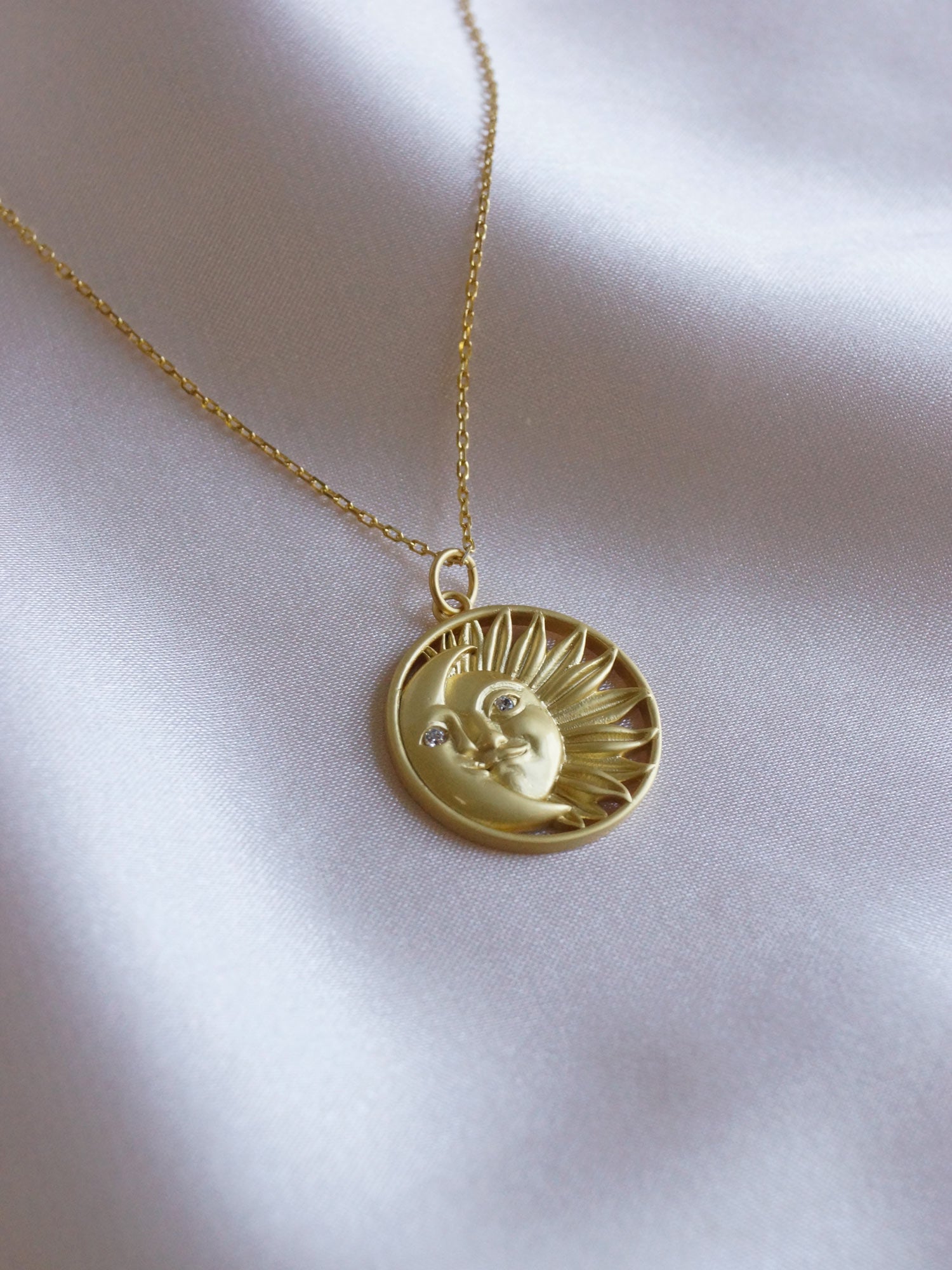 Collier LUNA *Plaqué or 18 carats