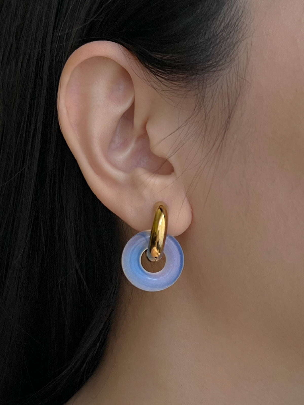 Donut Hoops Milky Way – Gabi The Label - Main Image