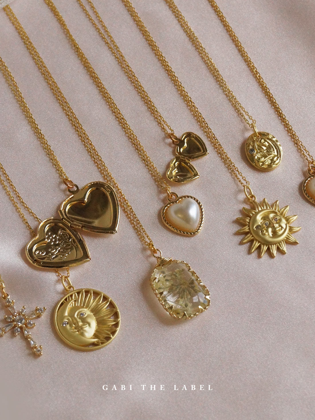 Collier LUNA *Plaqué or 18 carats