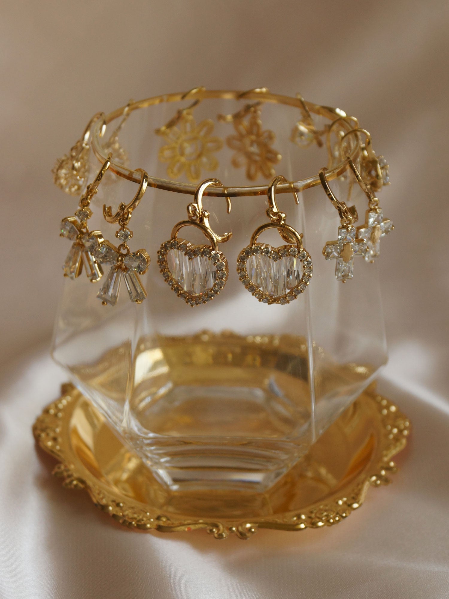 ANNABEL Huggies *Plaqué or 18 carats