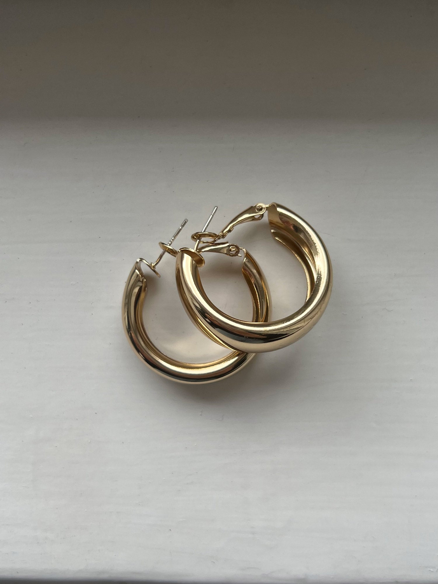 Chunky Essential Hoops - Gold
