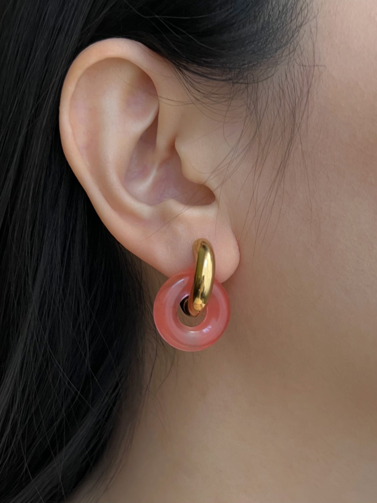 Donut Hoops Watermelon Pink - Main Image