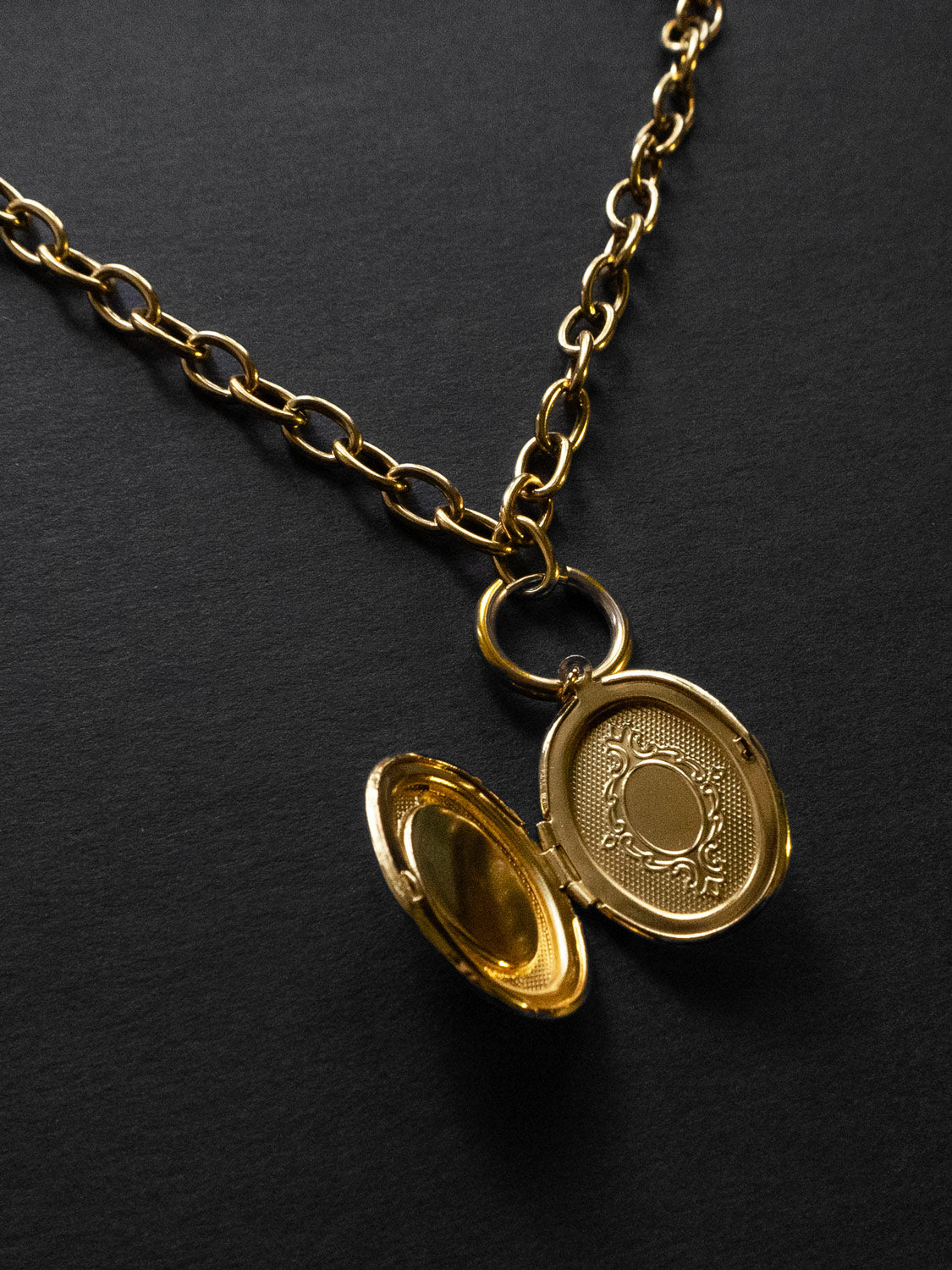 Chunky Gold Chain Necklace  - Our Lady